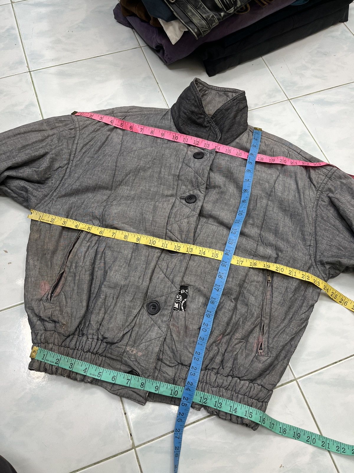 Issey Miyake 🔥🔥🔥ARCHIVE VTG ISSEY MIYAKE I.S REVERSIBLE BOMBER JACKET Size US M / EU 48-50 / 2 - 24 Thumbnail