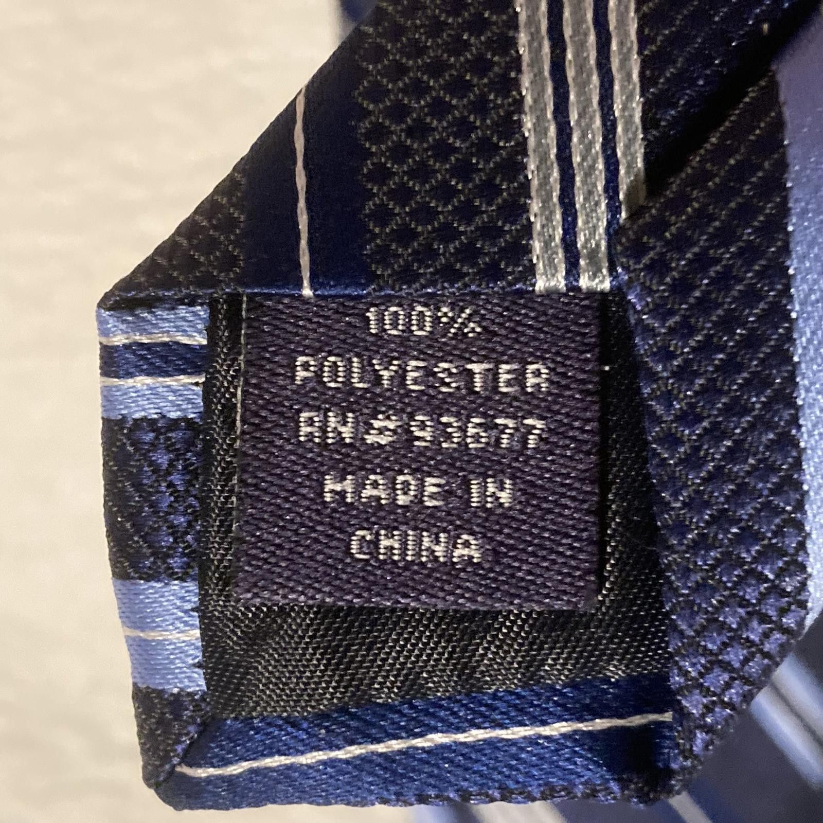 Stafford NWOT Stafford Blue Stripes Tie 58/3 Size ONE SIZE - 4 Thumbnail