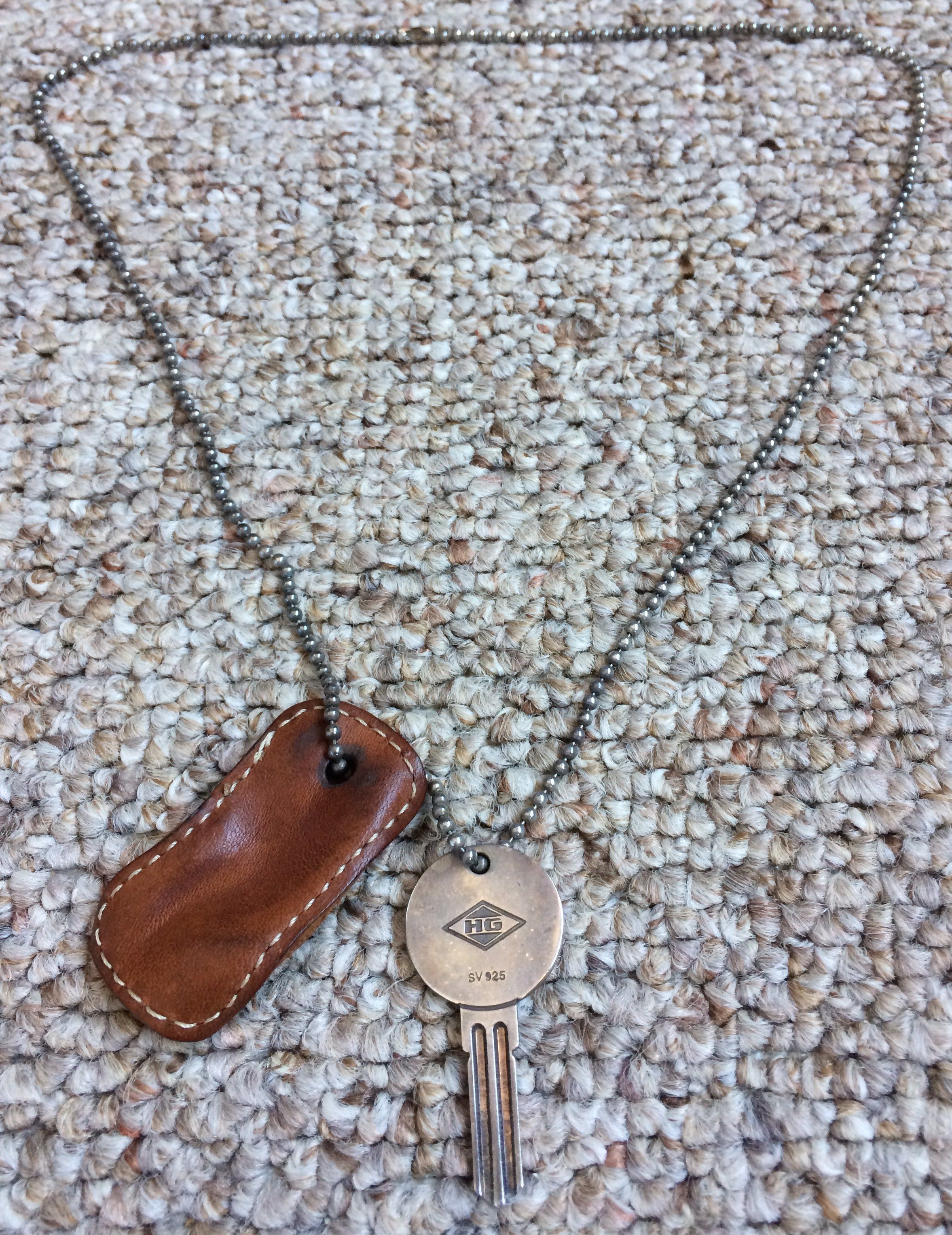 Hysteric Glamour Hysteric Glamour Rocker Girl Silver Key Charm Necklace Size ONE SIZE - 5 Thumbnail