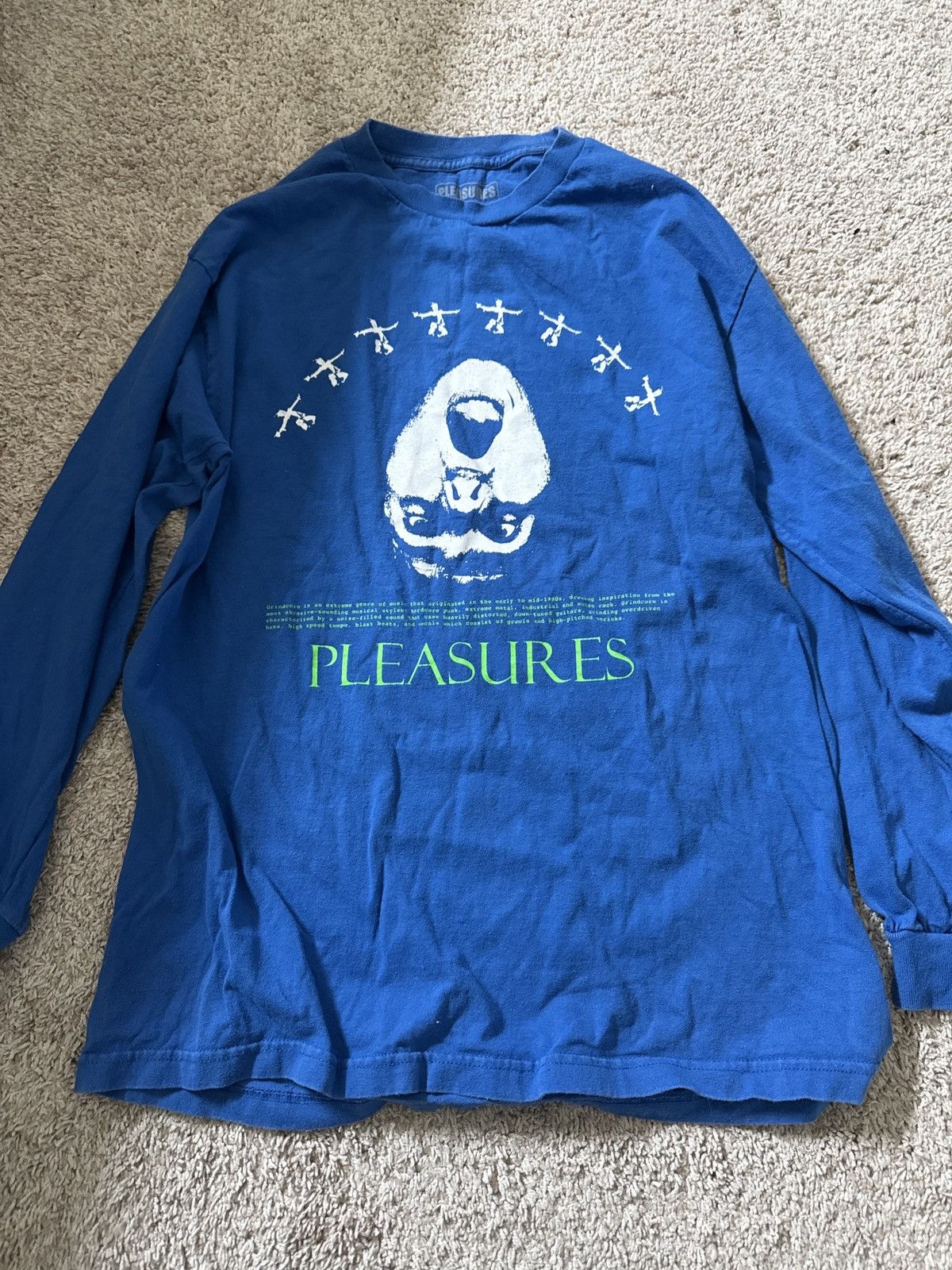 Pleasures Pleasures Grindcore Long Sleeve Size US L / EU 52-54 / 3 - 1 Preview