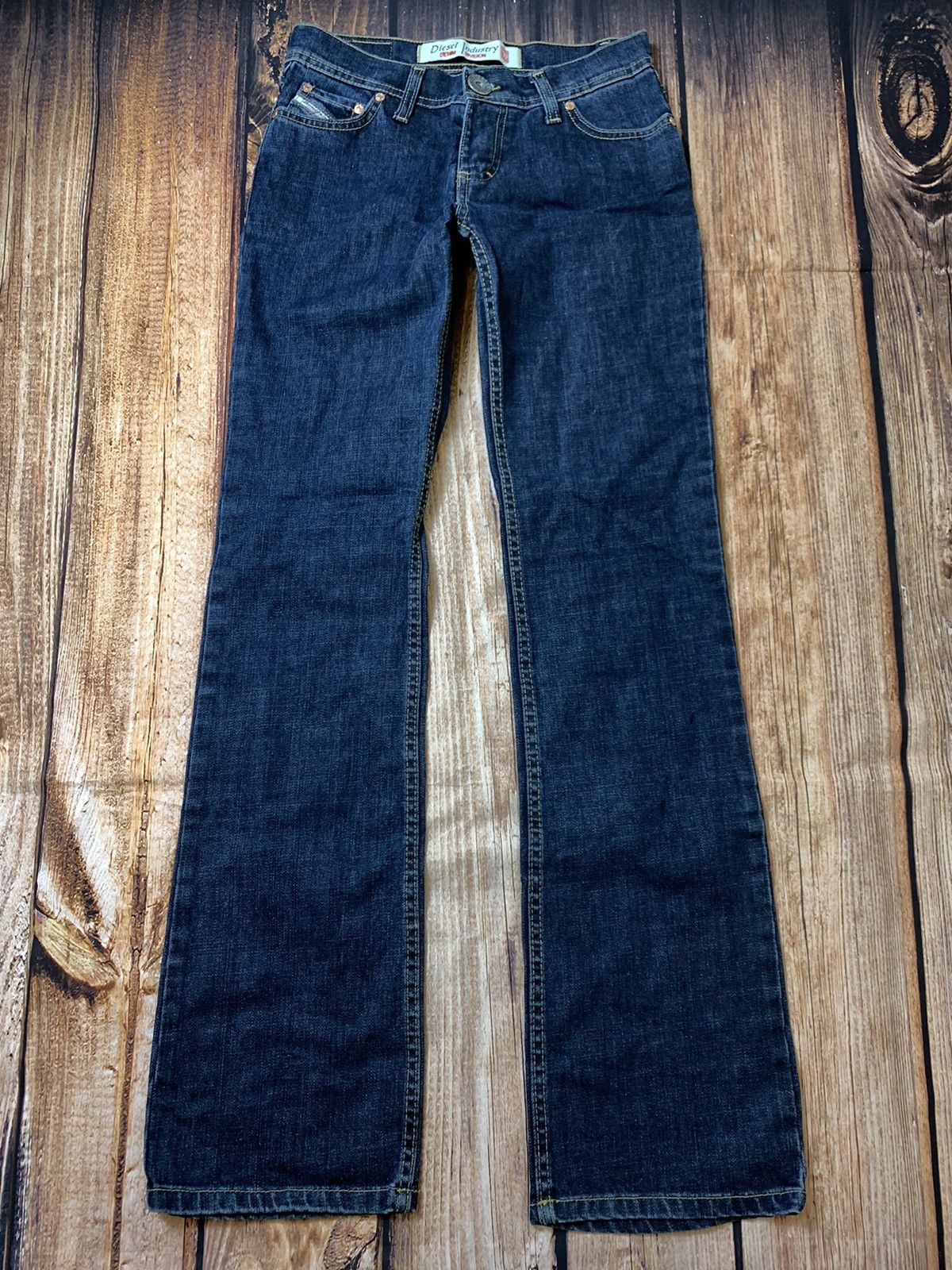 Diesel × Japanese Brand × Vintage Vintage pants Diesel flared denim y2k Size 28" / US 6 / IT 42 - 3 Thumbnail