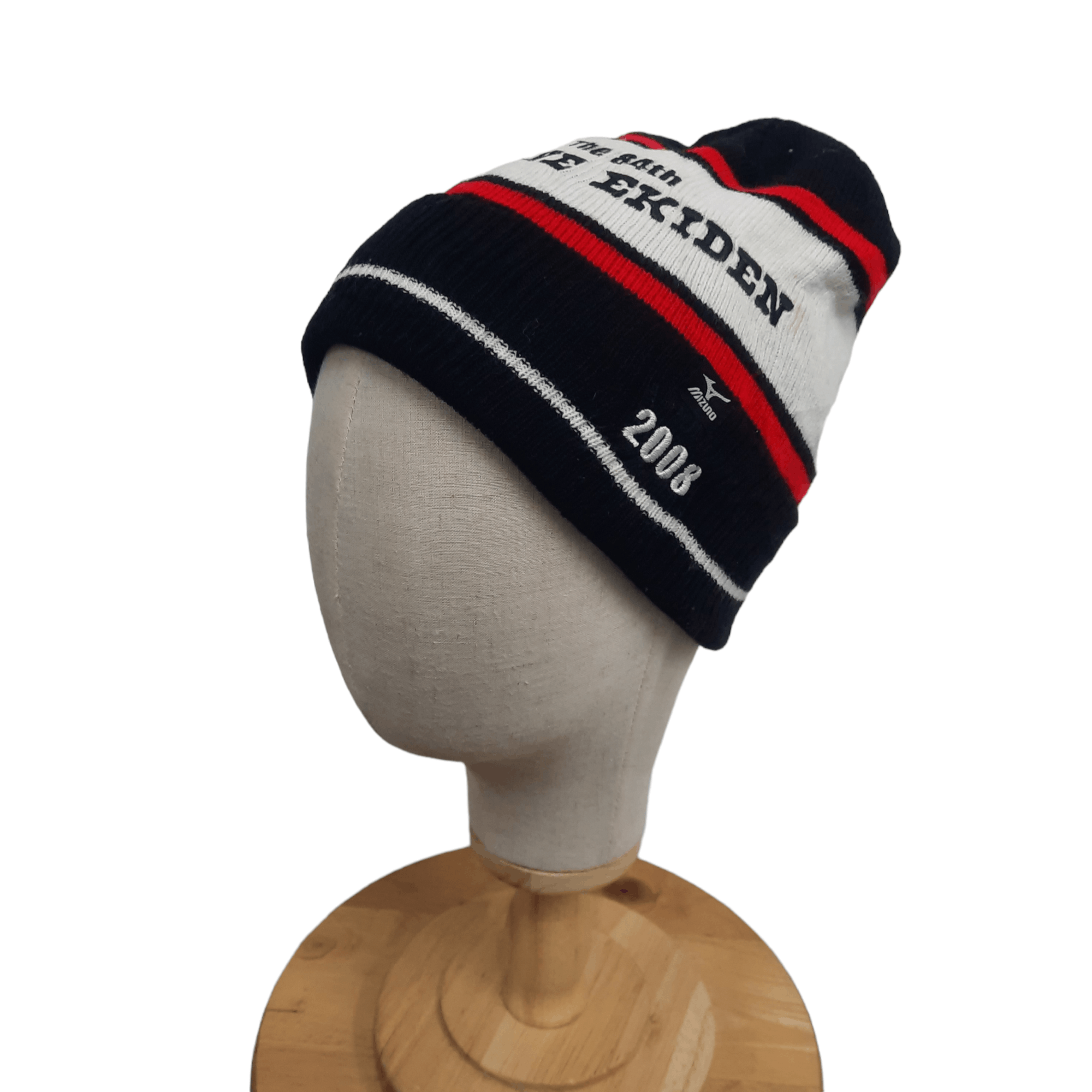 Japanese Brand × Mizuno 🔥Vintage mizuno embroidery beanie hat Size ONE SIZE - 1 Thumbnail