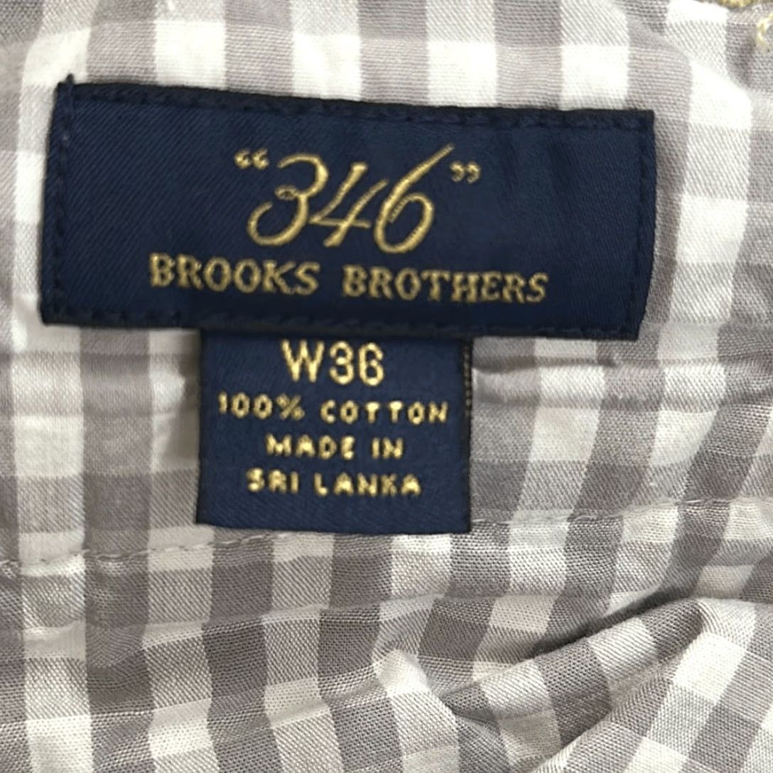Brooks Brothers VINTAGE Brooks Brothers 346 Advantage Cargo Shorts Mens Tan Cotton Chino Size 36 Size US 36 / EU 52 - 7 Thumbnail