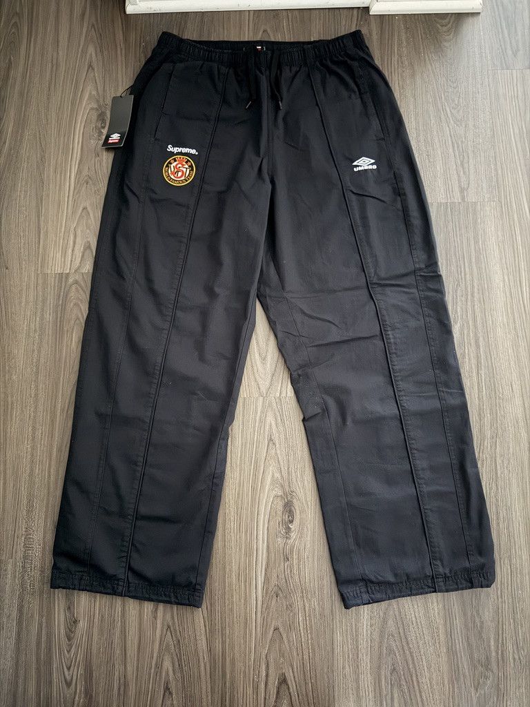 Supreme × Umbro Supreme X Umbro Cotton Ripstop Track Pant (SS26) Size US 34 / EU 50 - 1 Thumbnail