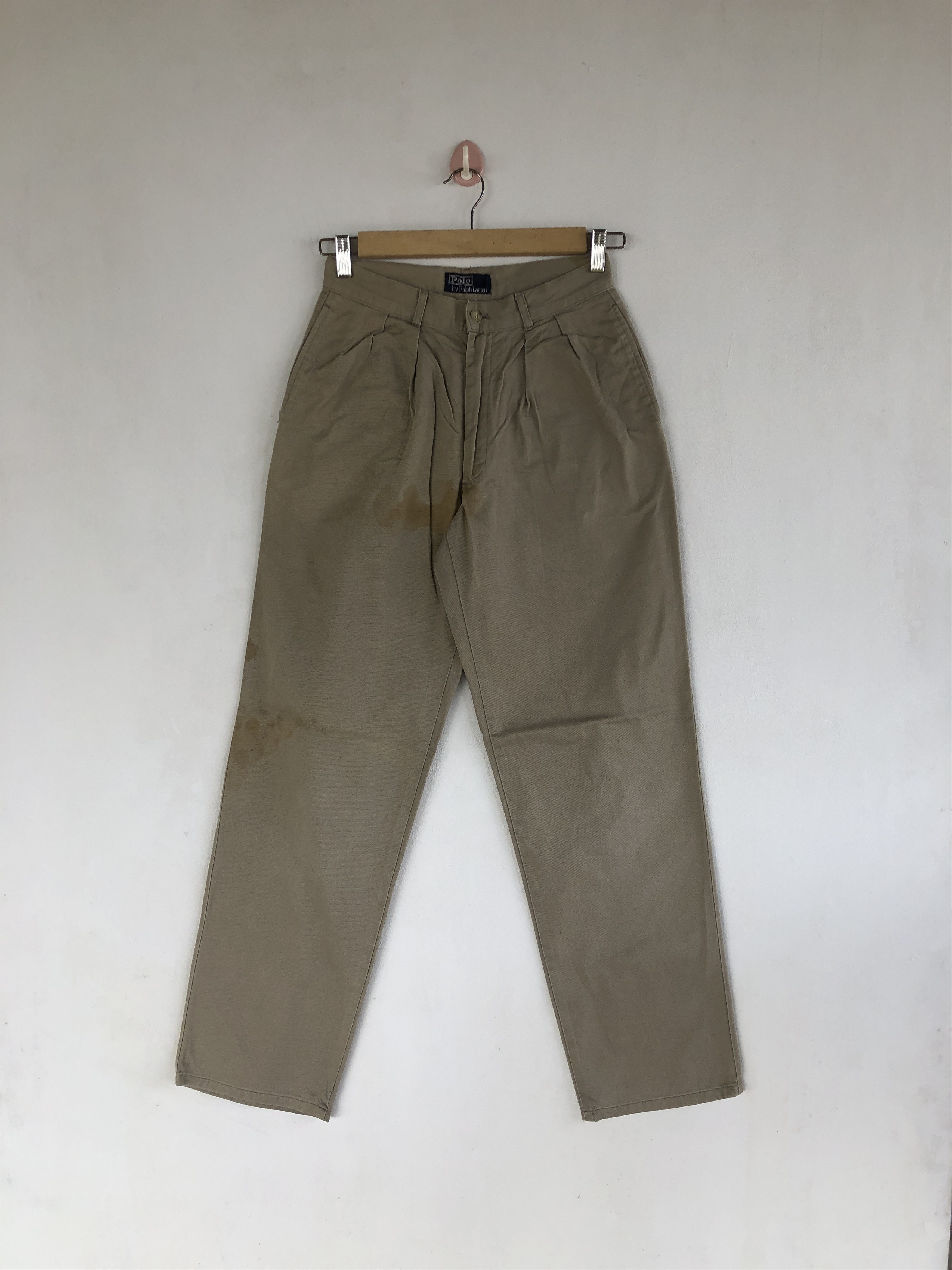 Japanese Brand Vintage Polo Ralph Lauren Trousers Japanese Casual Trousers Size 24" / US 00 / IT 34 - 1 Thumbnail