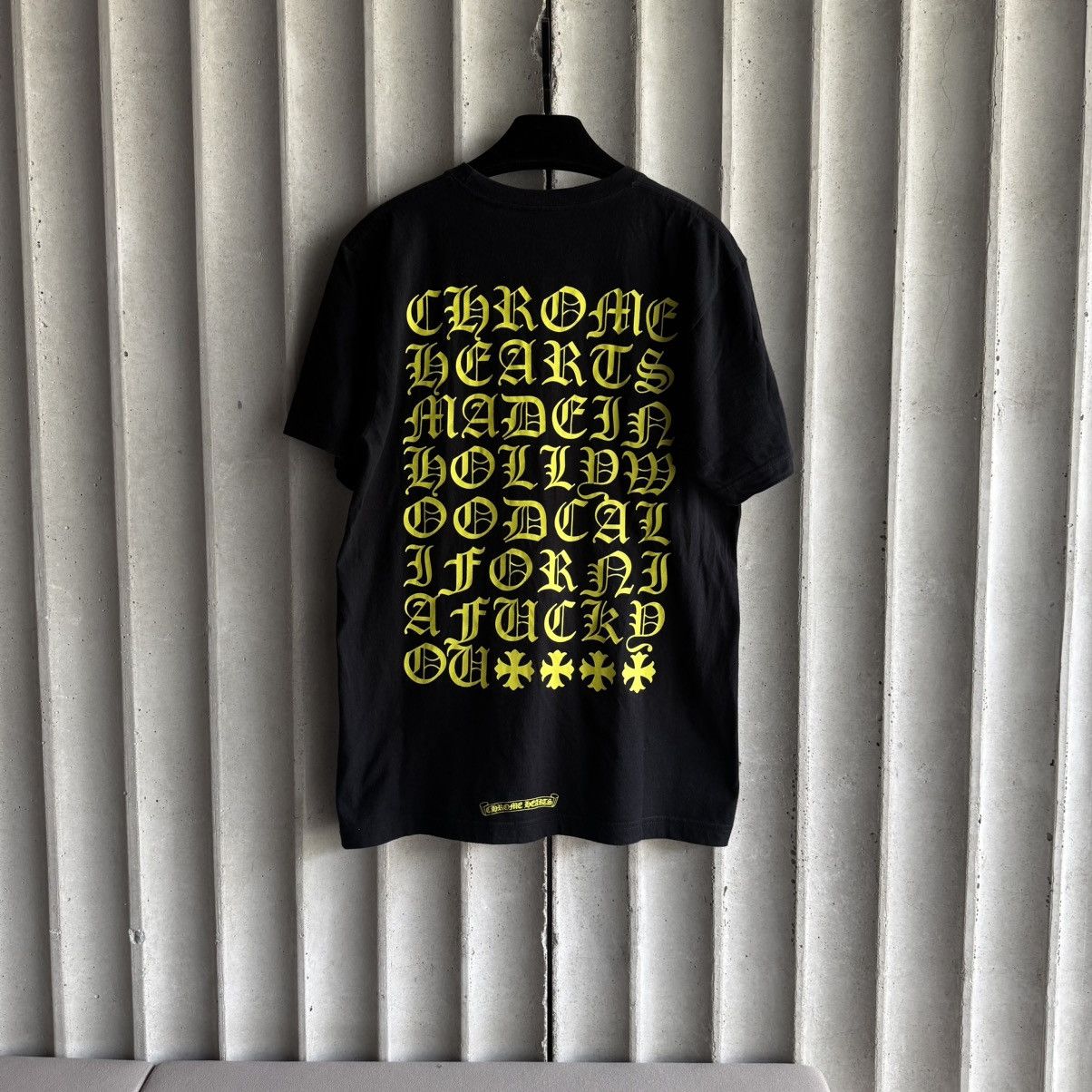 Chrome Hearts CHROME HEARTS TEE EYE CHART YELLOW Size US M / EU 48-50 / 2 - 2 Thumbnail