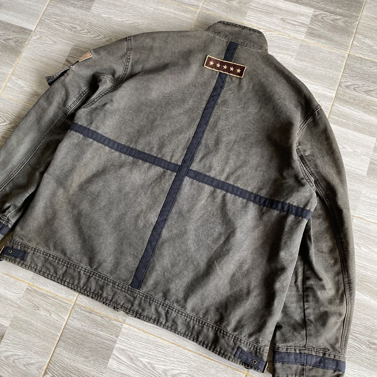 Japanese Brand 💥Real Street Mix Jacket Size US XL / EU 56 / 4 - 5 Thumbnail