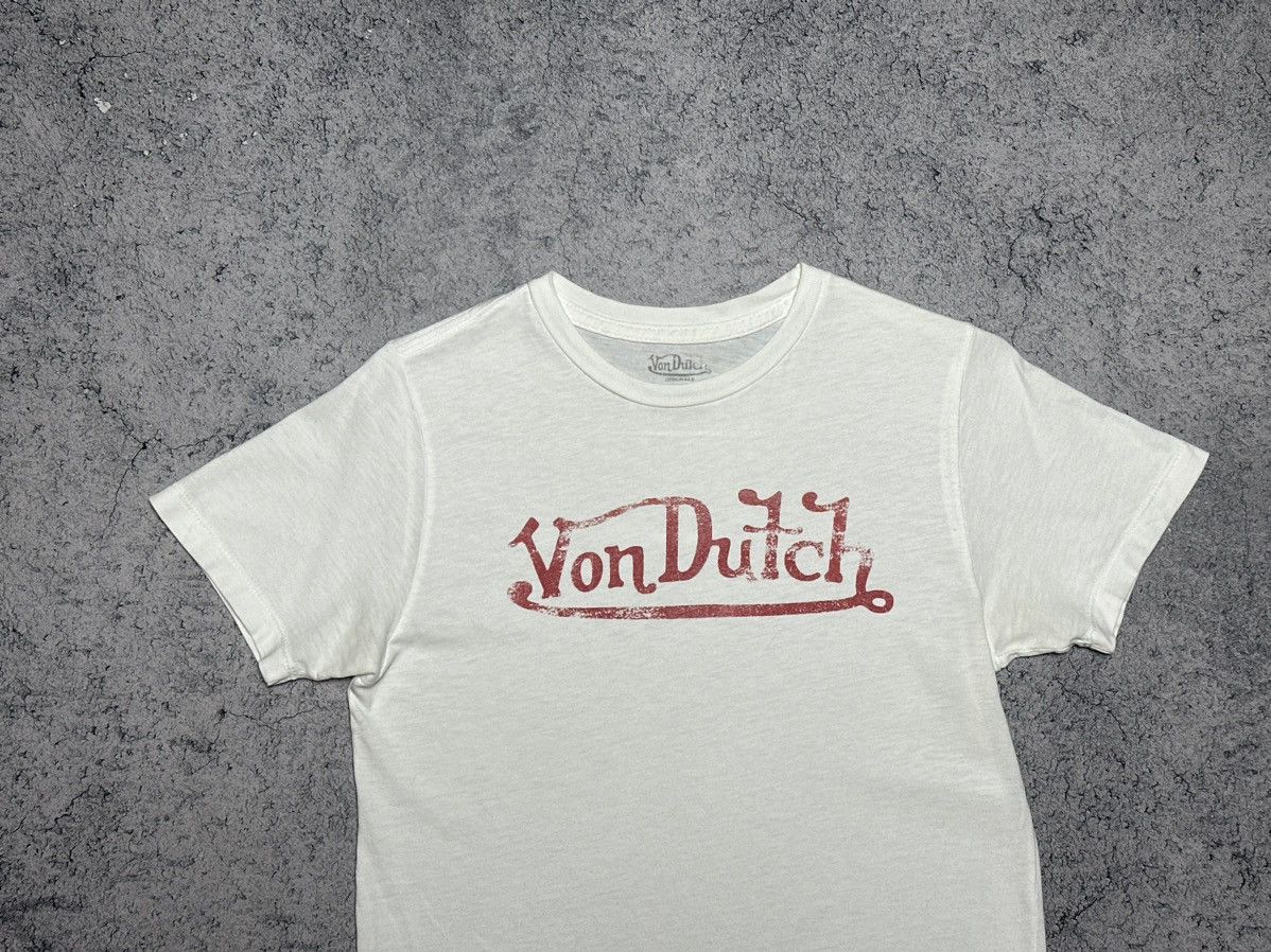 Von Dutch Vintage Von Dutch Logo Y2K T-Shirt Size S / US 4 / IT 40 - 2 Thumbnail