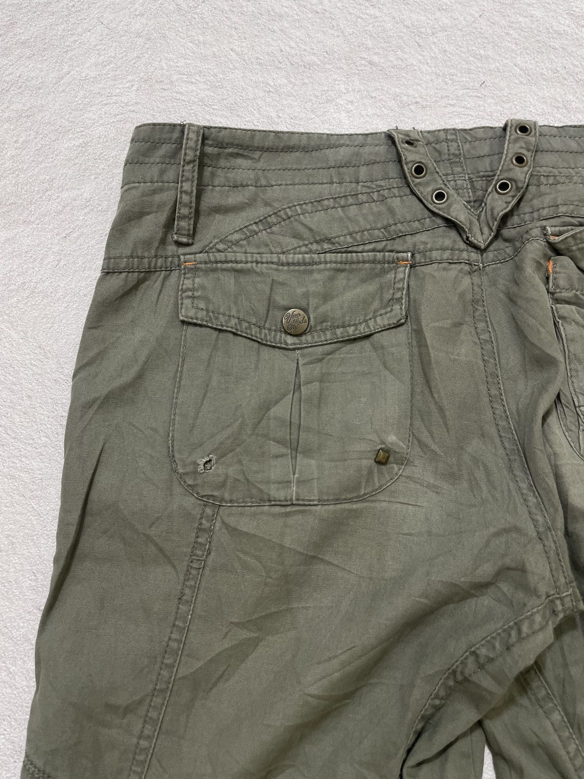 RRL Ralph Lauren 2000s Hysteric Rare Cargo Pants Zipper Y2K ifsix LGB Alpha Size 30" / US 8 / IT 44 - 11 Thumbnail