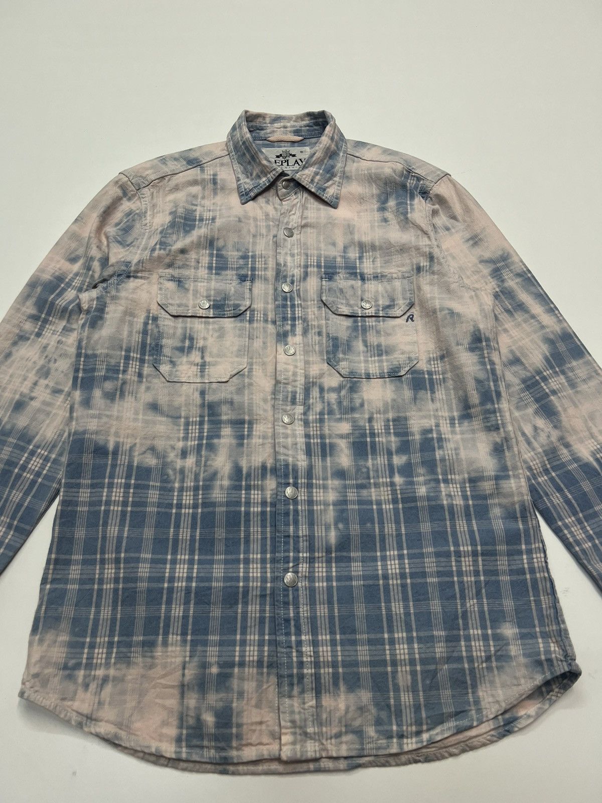 Replay 🔥REPLAY ARCHIVIO SHIRT BUTTON UP DOUBLE POCKET Size US S / EU 44-46 / 1 - 4 Thumbnail