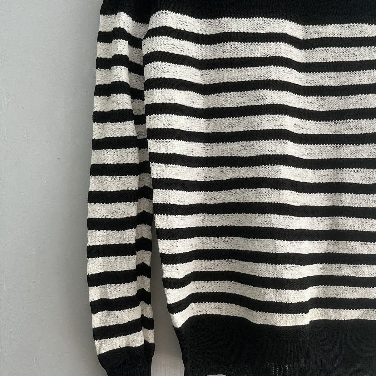 Balmain Balmain crew neck stripe long sleeves knitted jumper Size XS / US 0-2 / IT 36-38 - 2 Thumbnail