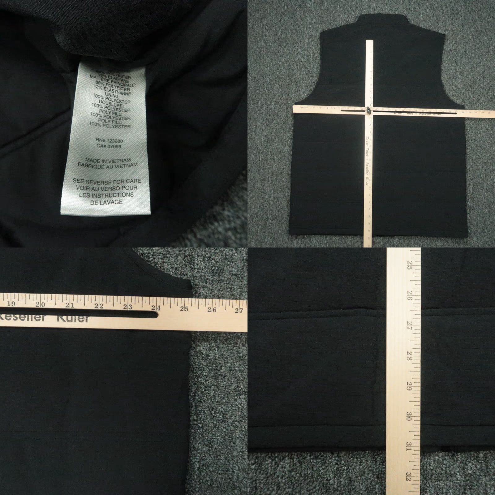 TravisMathew Travis Mathew Vest Men XXL Black Golf NWT Full Zip Pockets Quilted Size US XXL / EU 58 / 5 - 8 Thumbnail