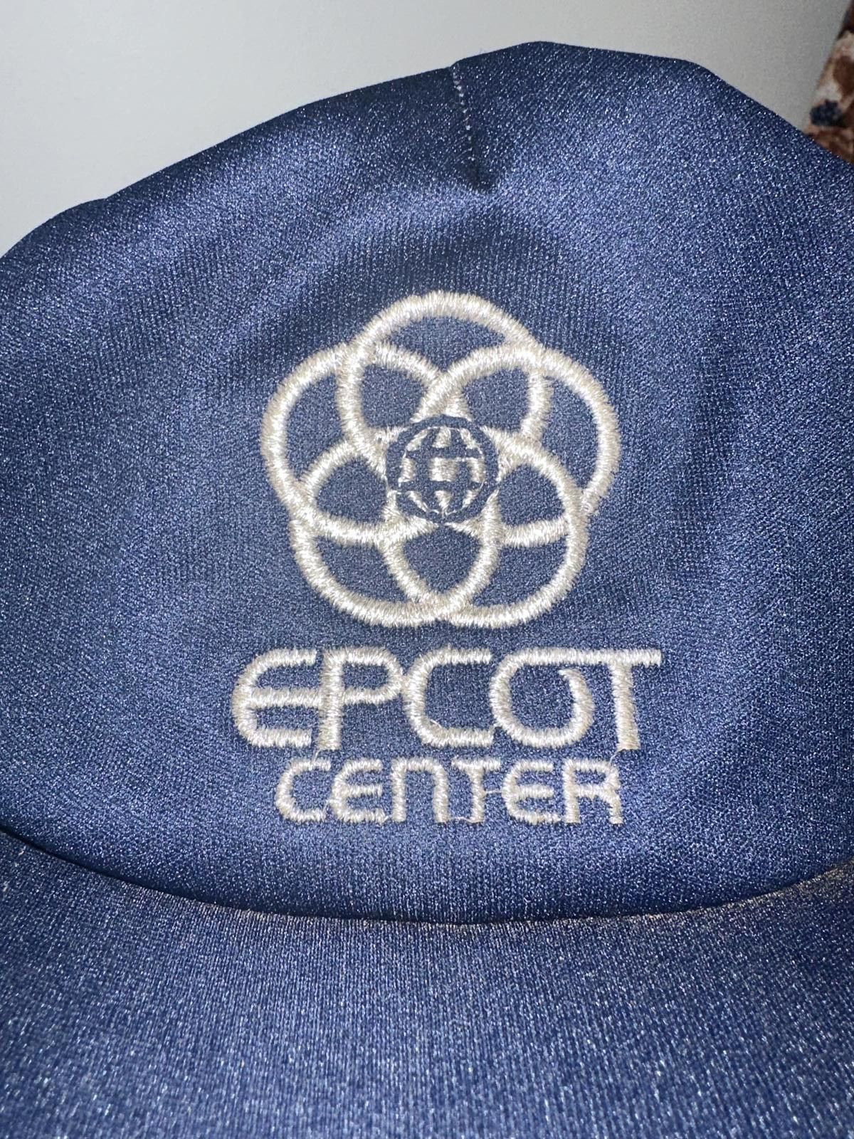 Vintage Disney World Embroidered Epcot Center Trucker Hat