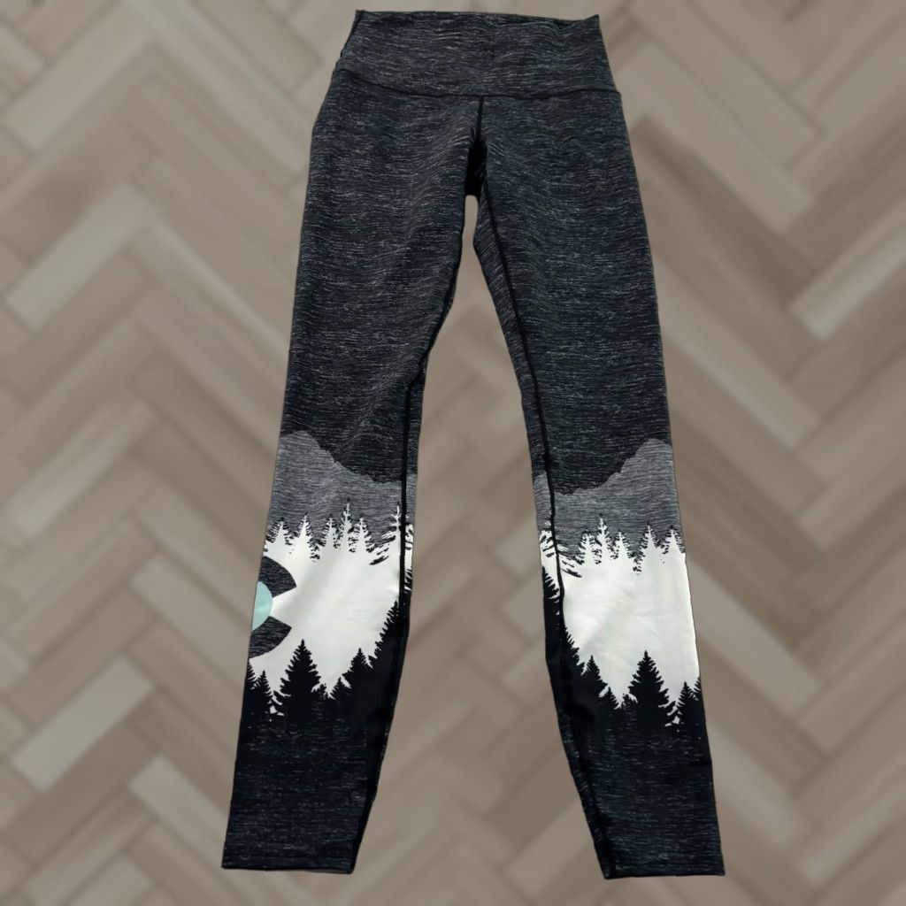 Logo 7 Colorado Threads Colorado Logo Athletic Yoga Leggings Women's Small Gray Size 28" / US 6 / IT 42 - 1 Thumbnail