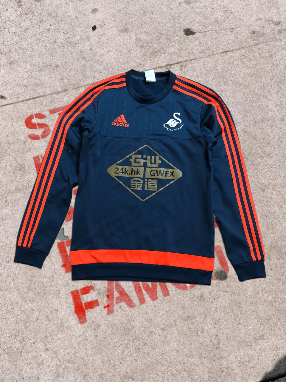 Adidas Swansea City training football sweater Adidas Size US XS / EU 42 / 0 - 1 Thumbnail