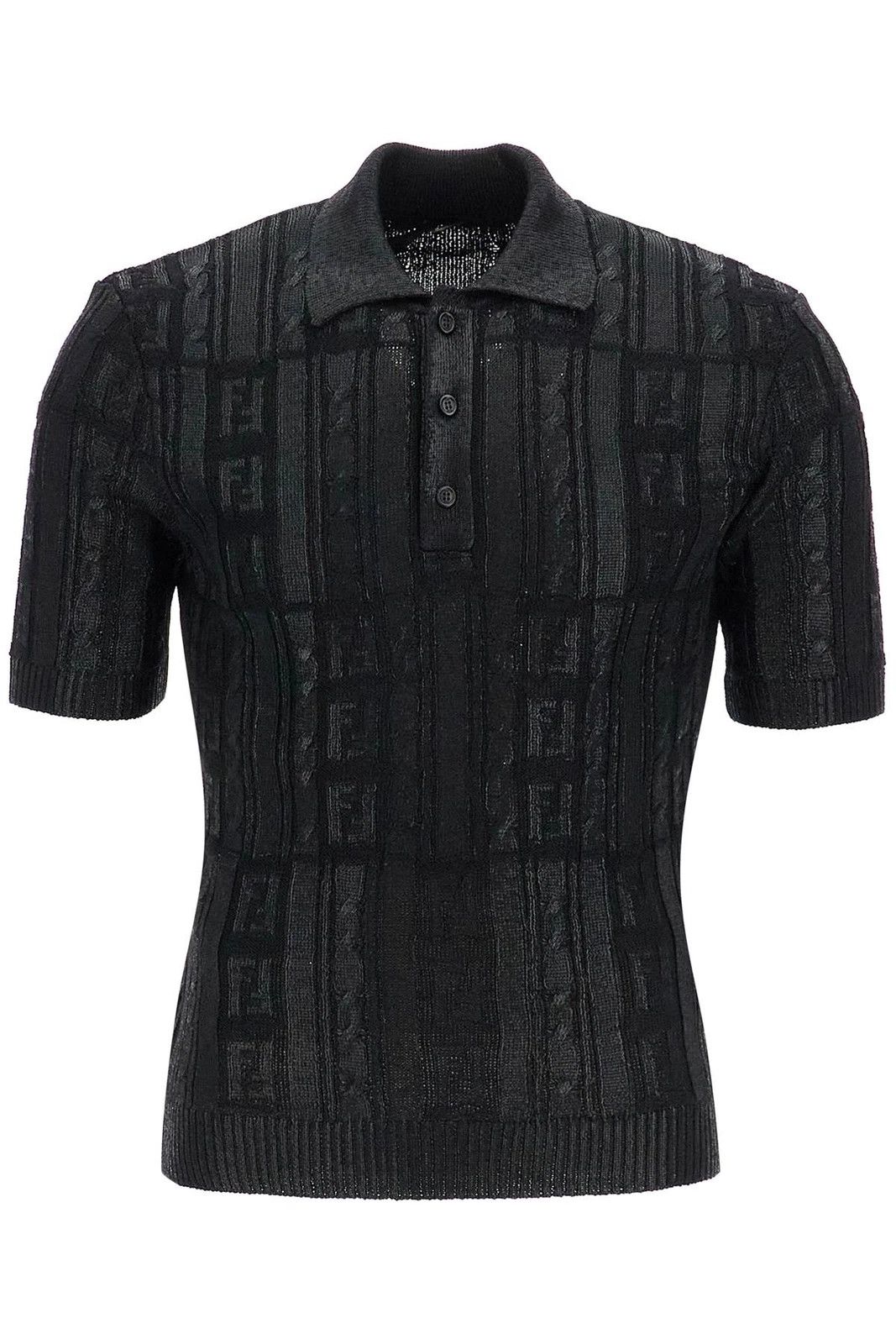 Fendi o1s1wg110925 Polo Shirt in Black Size US S / EU 44-46 / 1 - 1 Thumbnail