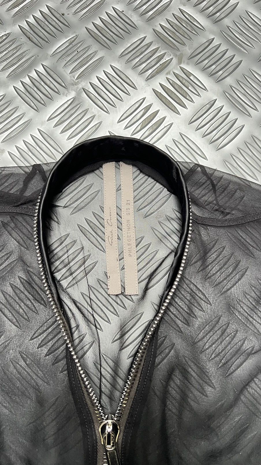 Rick Owens Rick Owens ss 2021 nude mesh phlegheton Size ONE SIZE - 7 Thumbnail