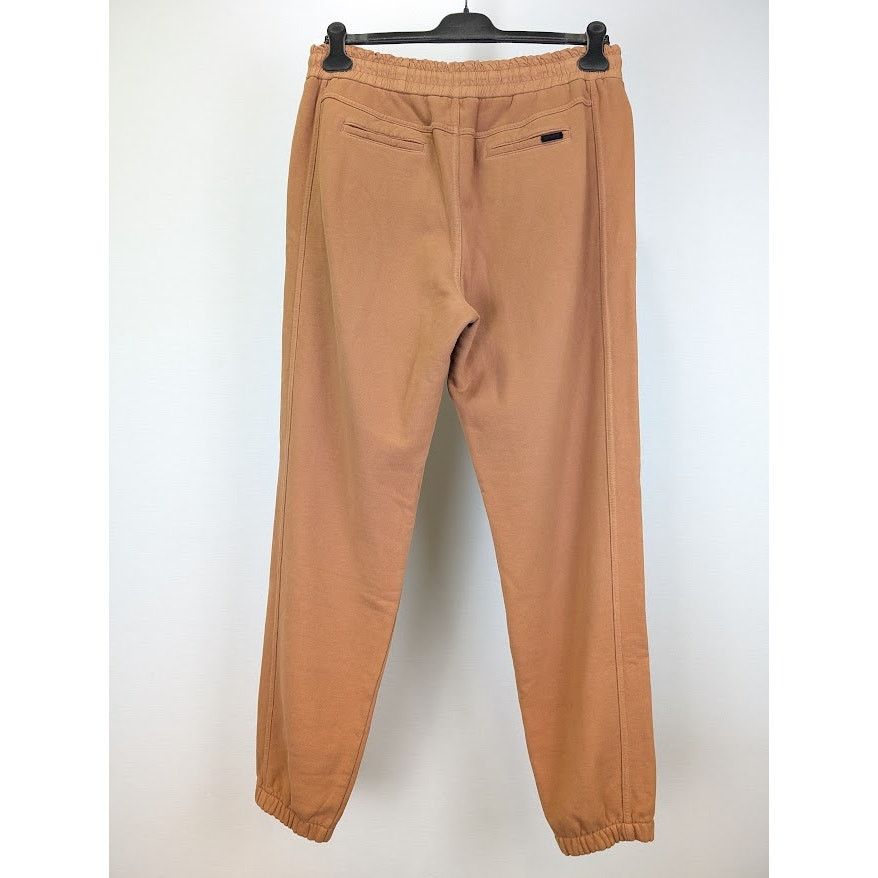 Saint Laurent Paris o1rshd1 Molleton Doux Blanchi Gots Jogging sweatpants Brown Size US 36 / EU 52 - 9 Thumbnail