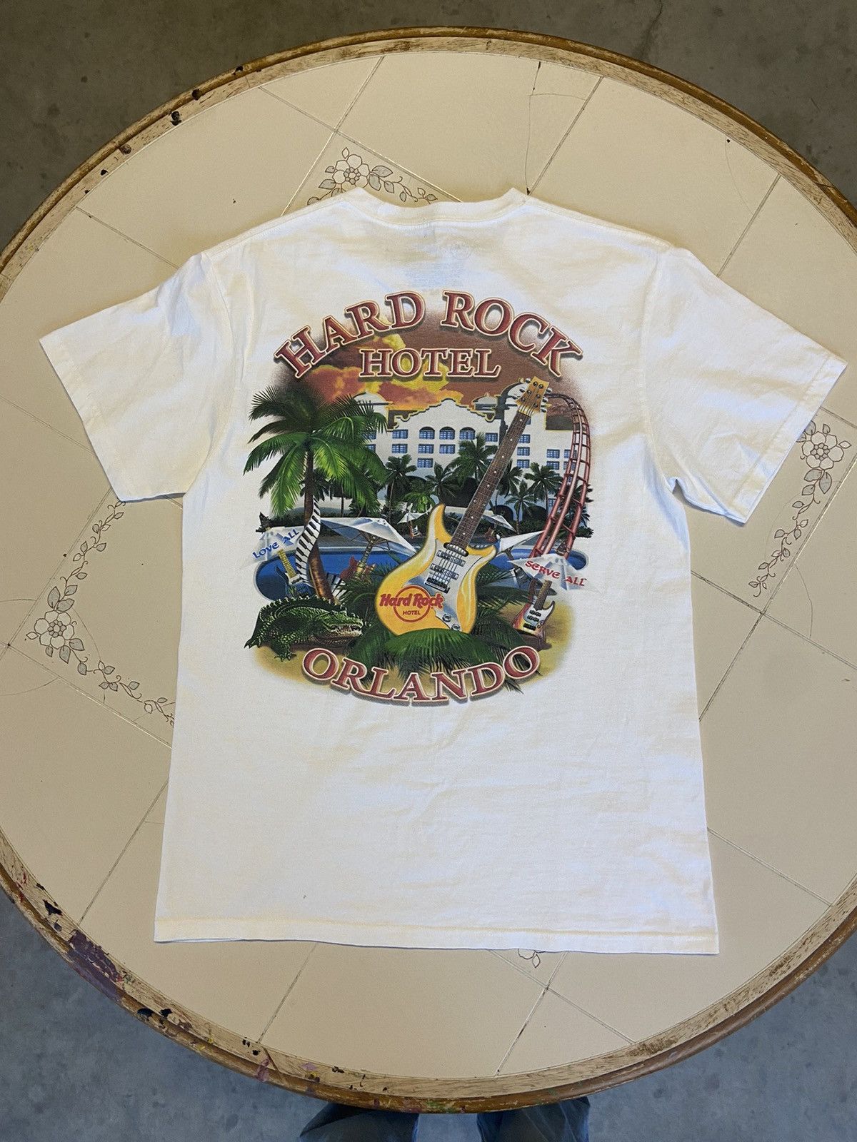 Hard Rock Cafe Vintage Orlando Hard Rock Hotel Tee Size US M / EU 48-50 / 2 - 2 Thumbnail