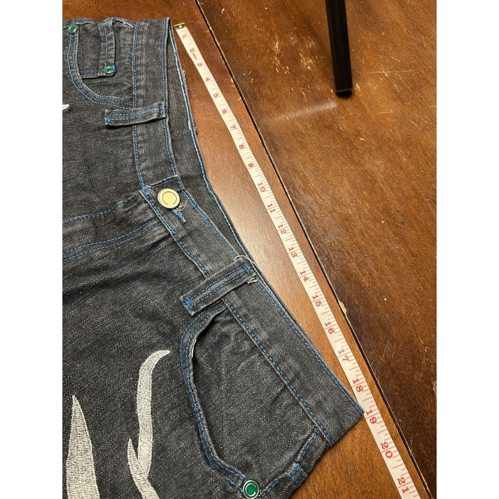 Coogi VTG Baggy Y2K Coogi Jeans Tiger Silver Hip Hop Skater RARE Size US 40 / EU 56 - 6 Thumbnail