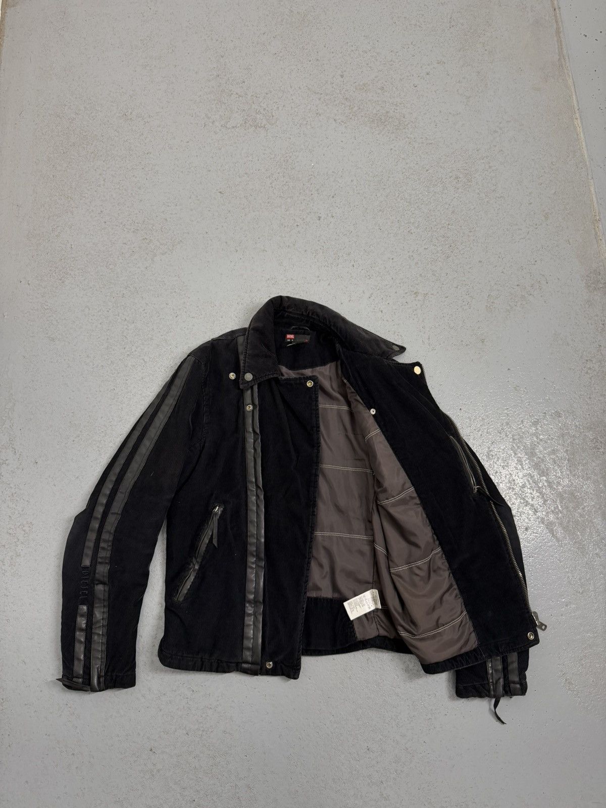 Diesel Vintage 00s Velvet Iconic Class of 78 Jacket Size US M / EU 48-50 / 2 - 12 Thumbnail