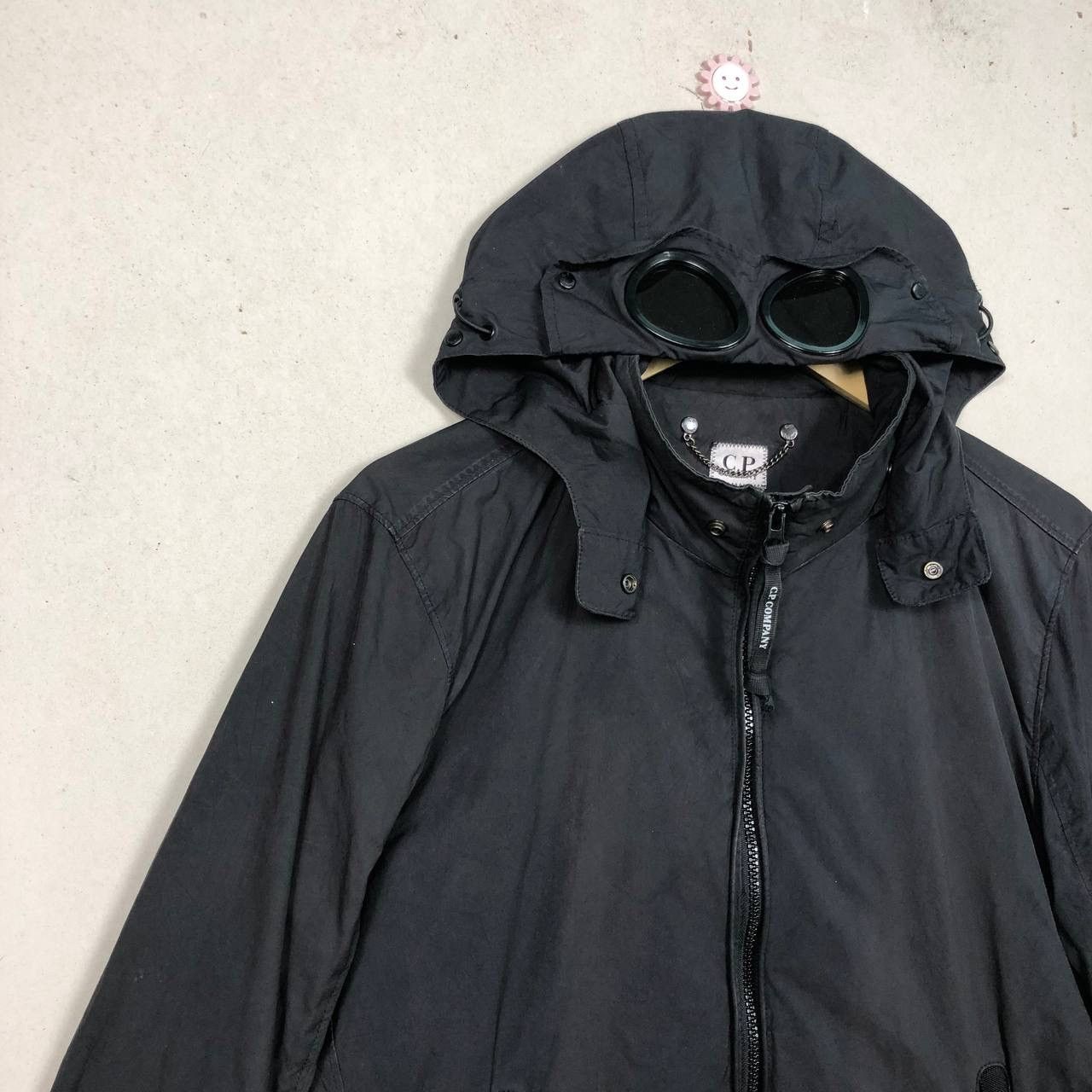 C.P. Company Vintage C.P. Company Shell Goggle Jacket - Black Size M Size US M / EU 48-50 / 2 - 6 Thumbnail