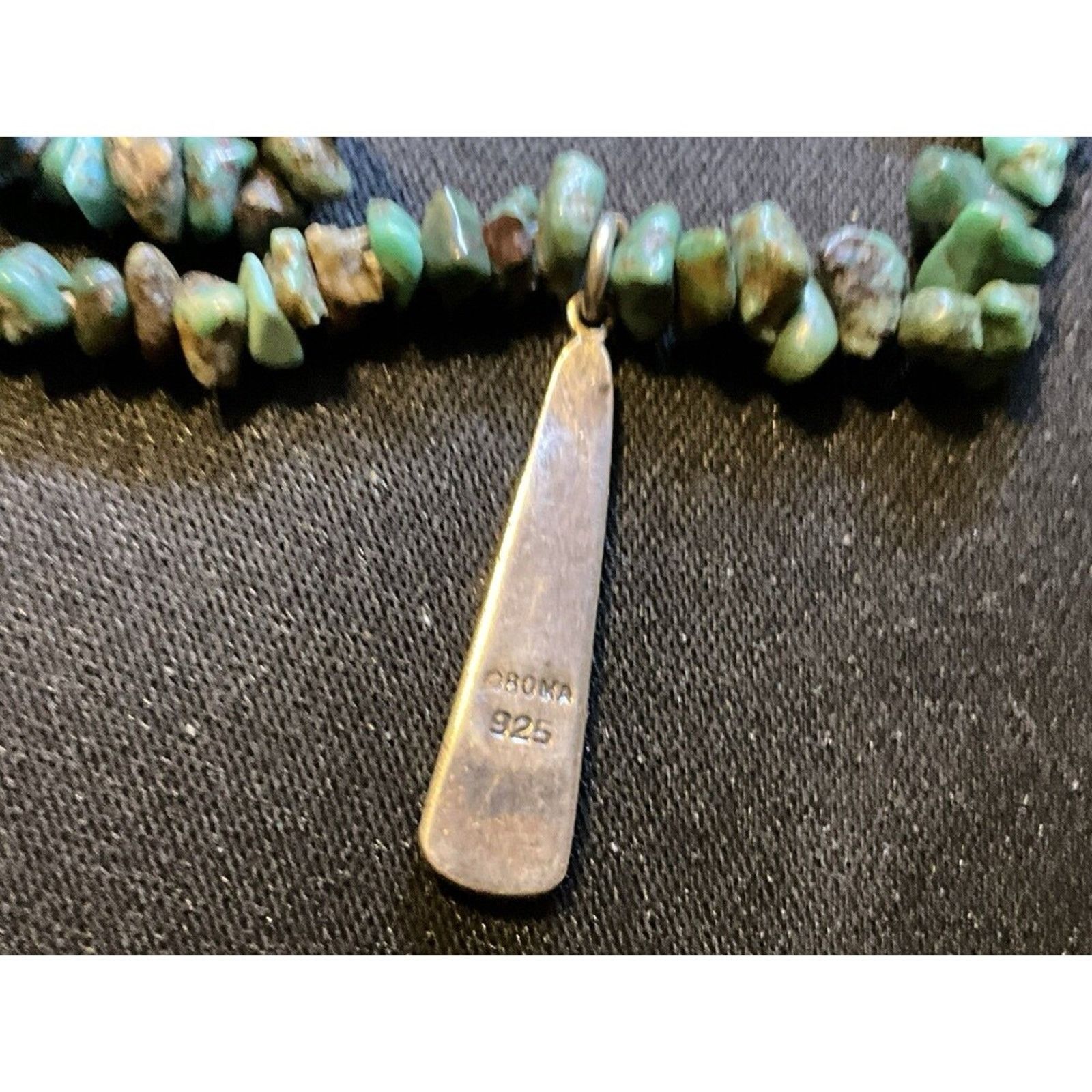 Other Vintage Boma 14in Turquoise Chip Necklace Size ONE SIZE - 4 Thumbnail
