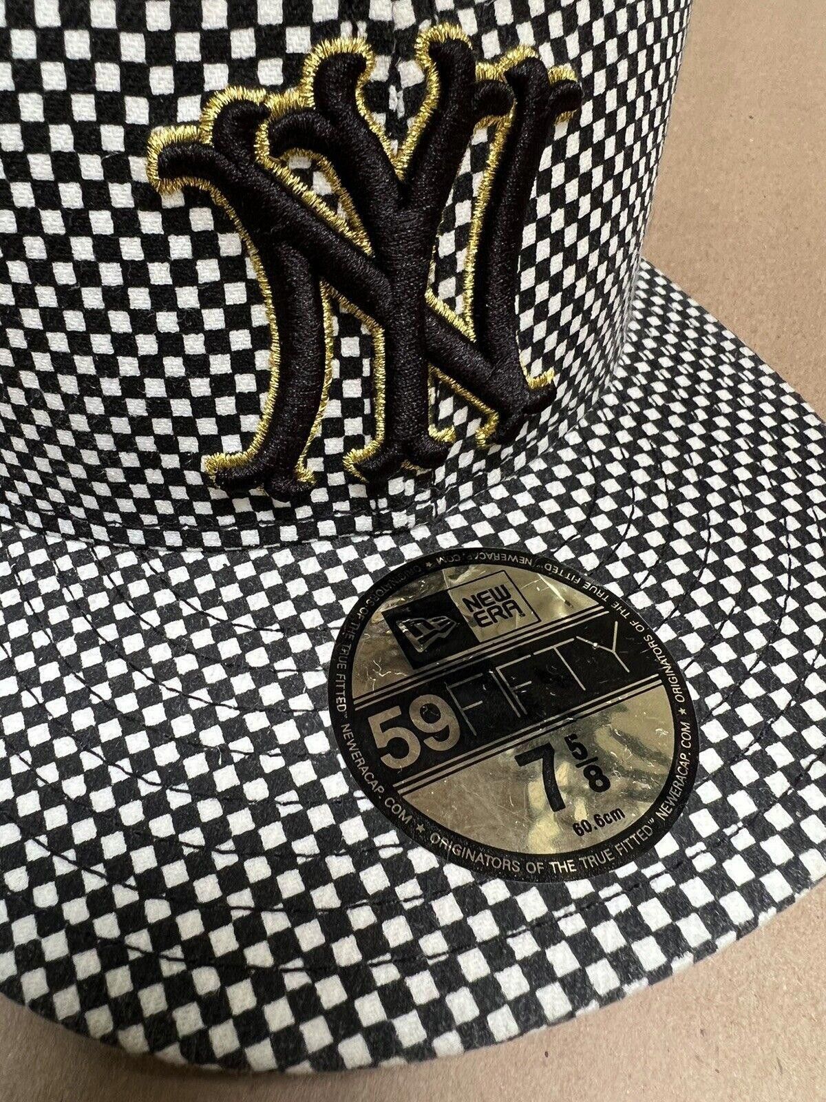New Era 2004 Supreme New Era Checkered Cap Hat New York Yankees Size ONE SIZE - 2 Thumbnail