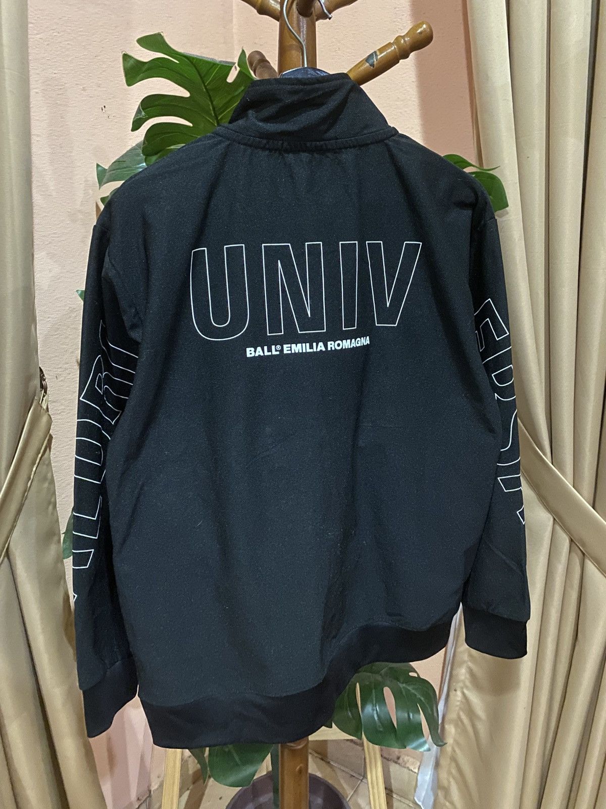 Other BALL Rimini Italia Black Polyester Track Jacket Size US L / EU 52-54 / 3 - 9 Thumbnail