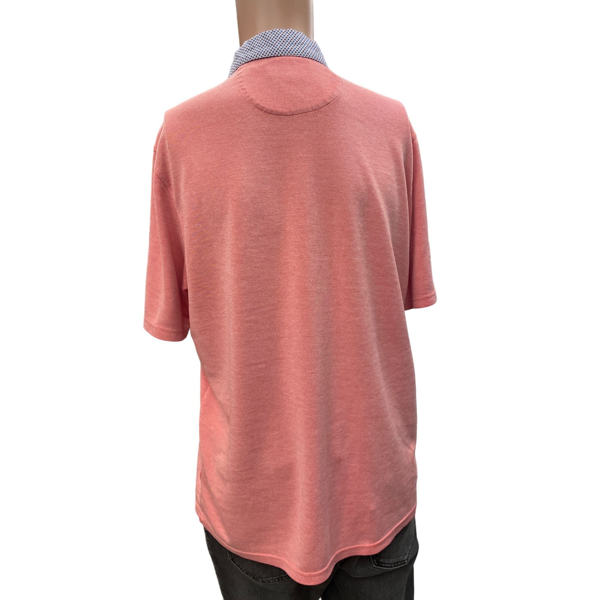Johnston & Murphy Johnston & Murphy Men's Coral Polo Shirt Size L SKU 1445 Size US L / EU 52-54 / 3 - 2 Thumbnail