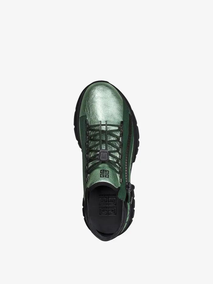 Givenchy o1w1db10425 Spectre Zip Runners in Green Size US 12 / EU 45 - 4 Thumbnail