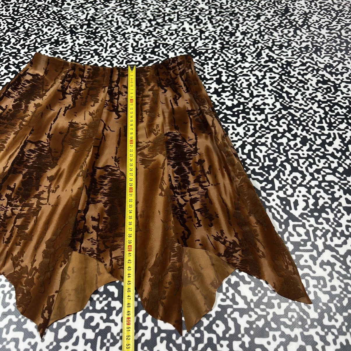Japanese Brand Vintage Y2K Japanese Flared Mini Skirt Retro 90s Style Size 27" / US 4 / IT 40 - 17 Thumbnail