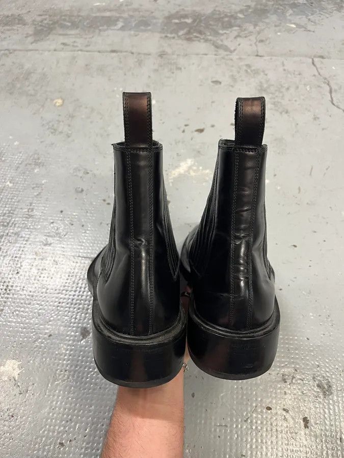 Balenciaga Balenciaga Black Premium Chelsea Classy Leather Boots Size US 8 / EU 41 - 5 Thumbnail