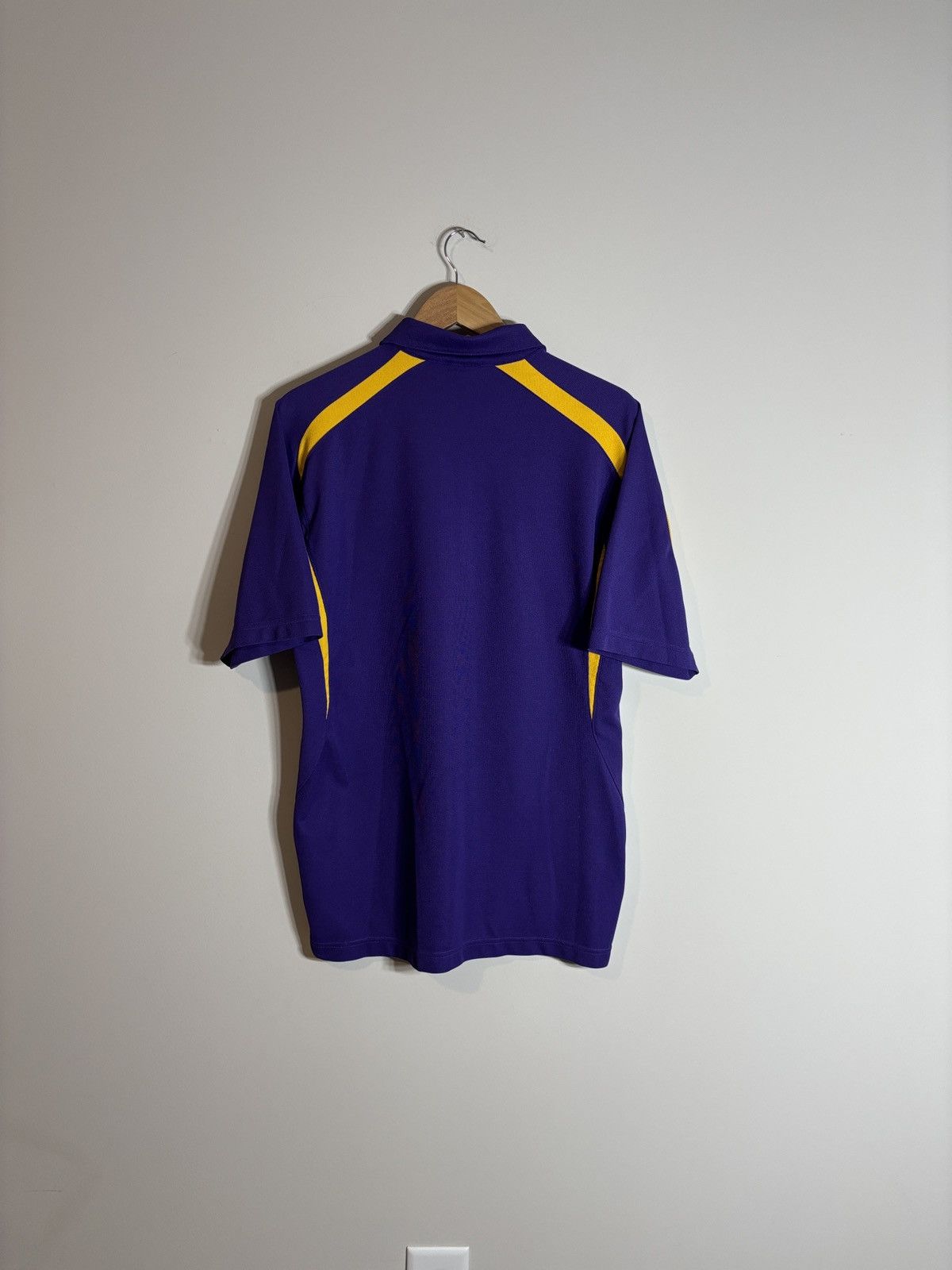 Nike Vintage Nike Team FitDry LSU Tigers Polo Shirt Medium Size US M / EU 48-50 / 2 - 4 Thumbnail
