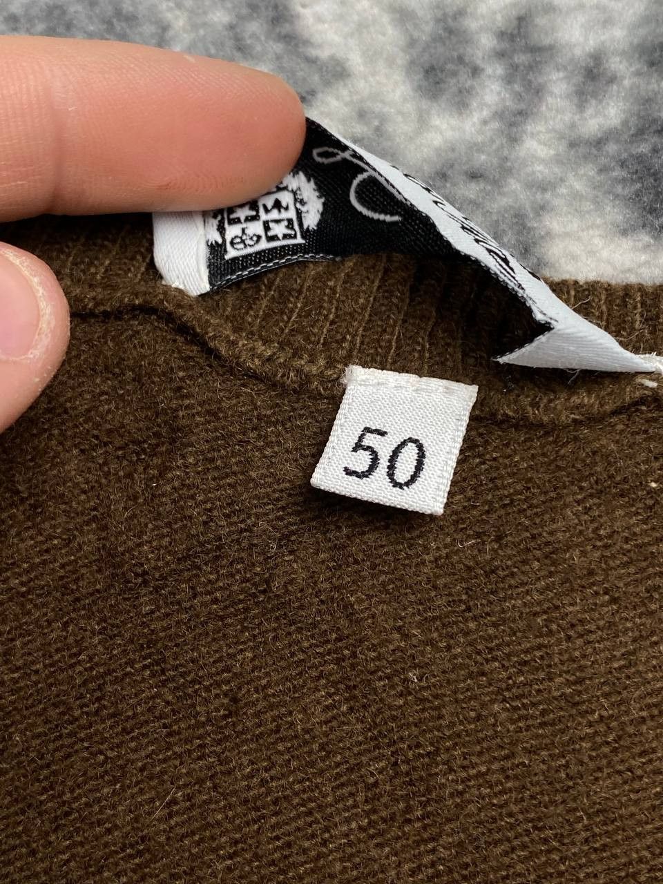Loro Piana Loro Piana Knit V Neck Wool Lana Sweater Men Size 50 Brown Size US M / EU 48-50 / 2 - 6 Thumbnail