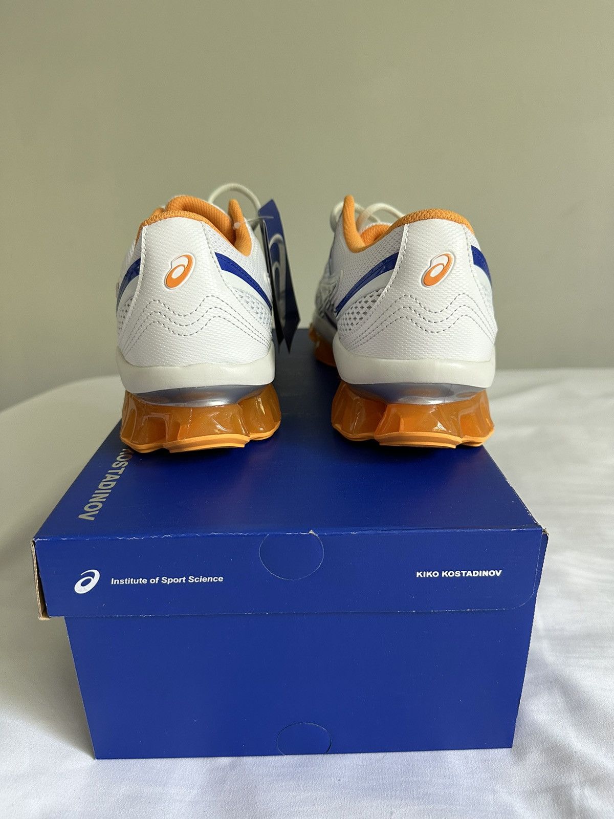 Asics × Kiko Kostadinov Kiko Kostadinov ASICS Gel-Quantum Zientzia White/Blue Size US 10.5 / EU 43-44 - 6 Thumbnail