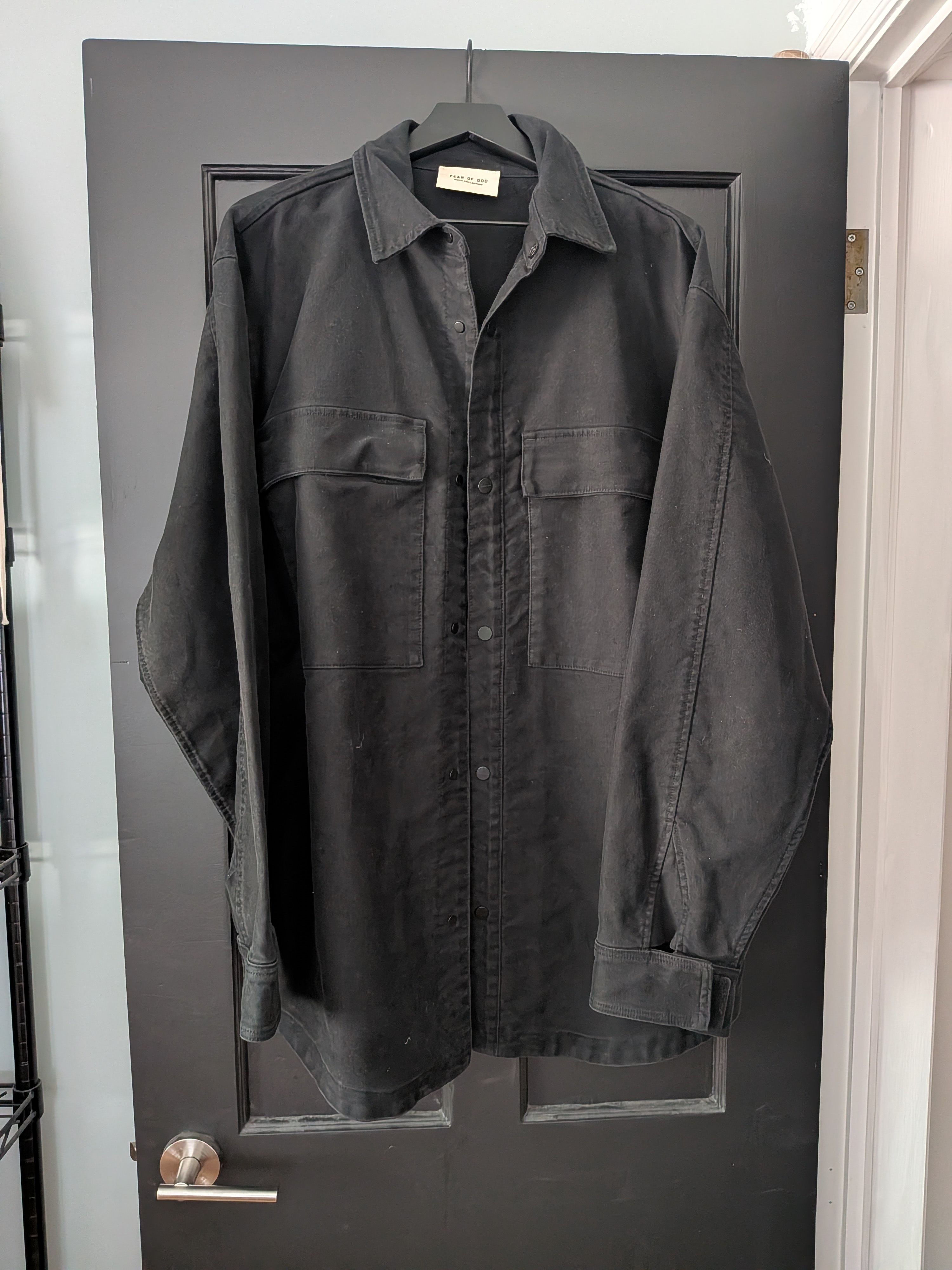 Fear of God 6th Collection Ultrasuede Shirt Jacket | Grailed