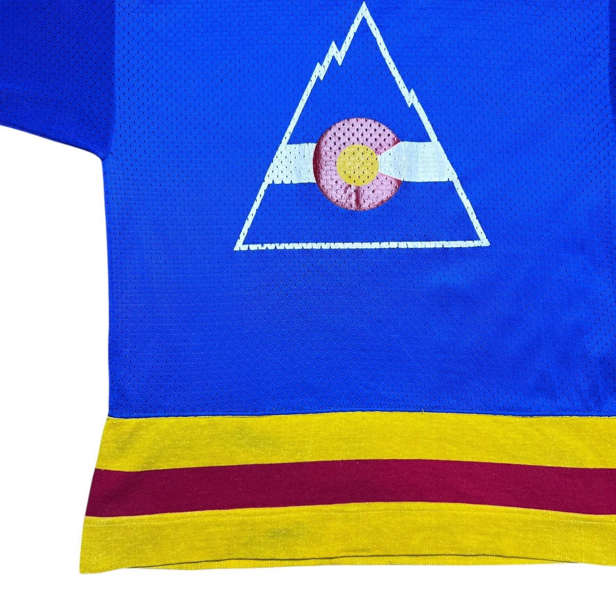 NHL 1970s NHL Colorado Rockies Athletic Knitwear Hockey Jersey Size US XS / EU 42 / 0 - 6 Thumbnail