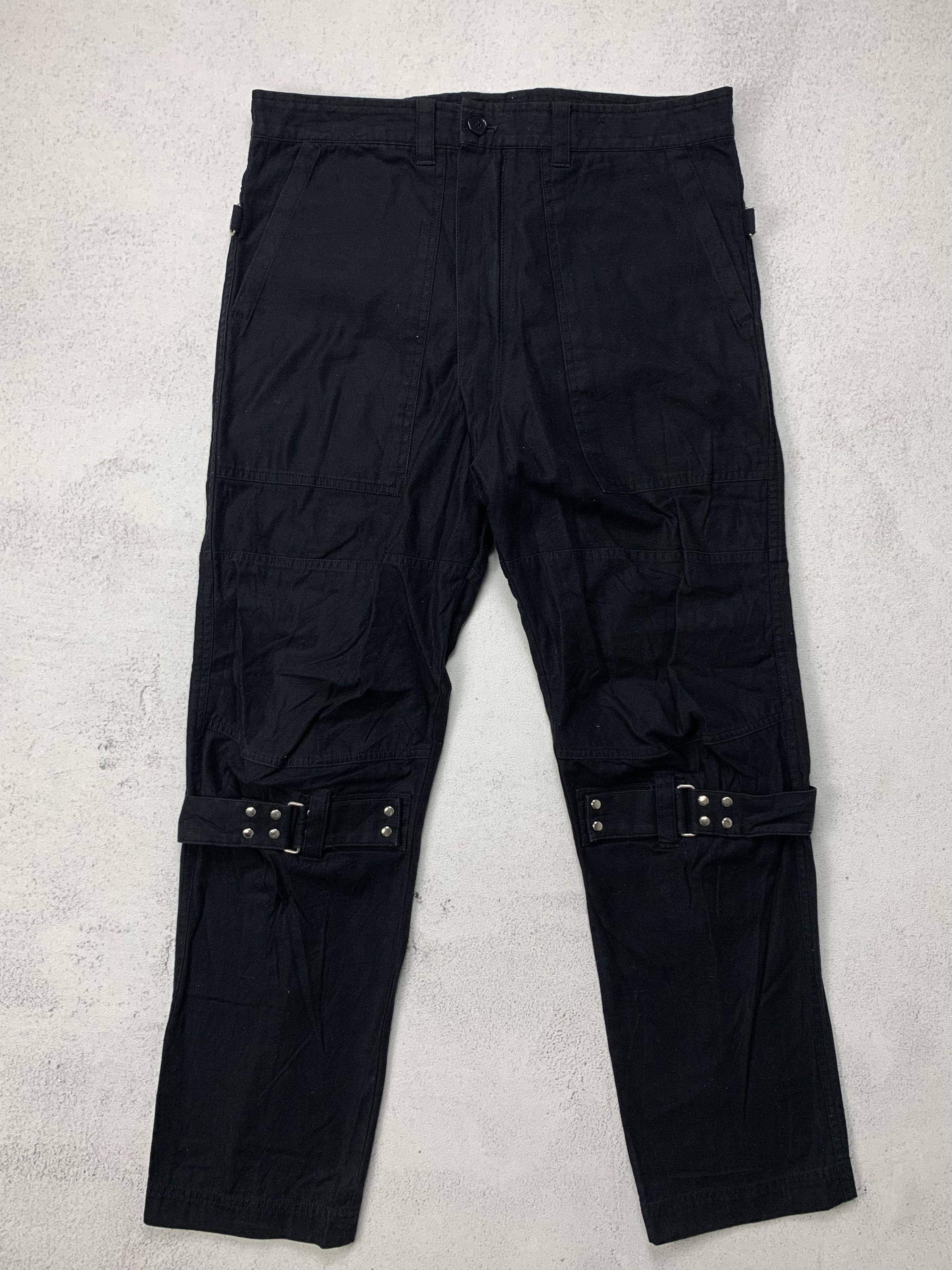 BLACK CLASSIC BONDAGE PANTS - MILK MILKBOY OFFICIAL ONLINE SHOP