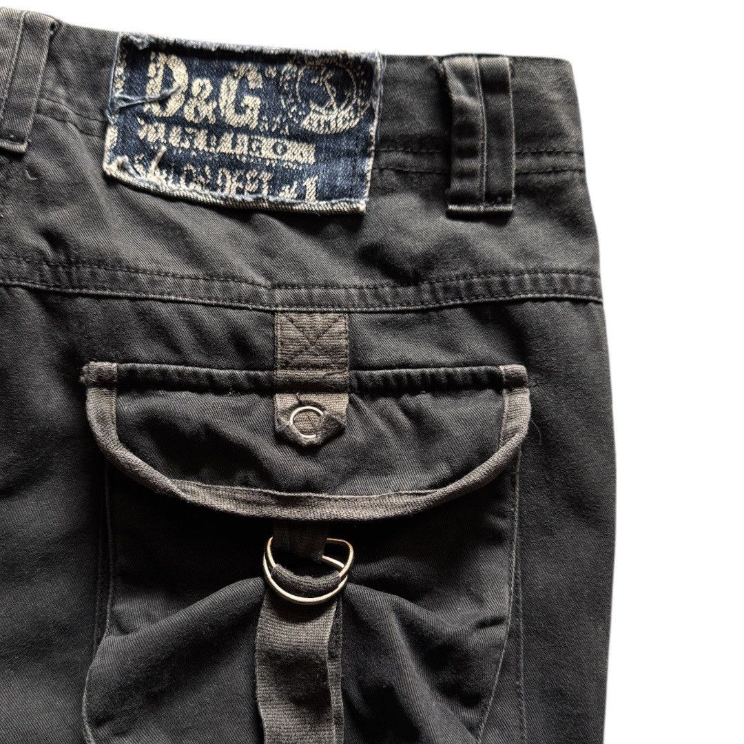 Dolce & Gabbana Dolce & Gabbana Military Bondage Flared Cargo Pants Size US 34 / EU 50 - 7 Thumbnail