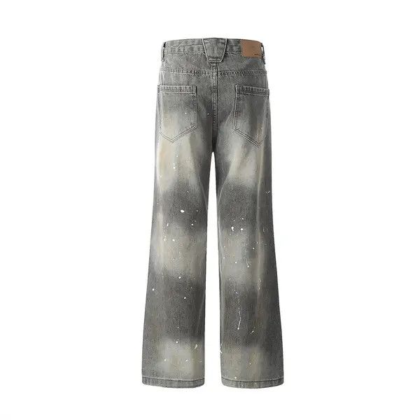Japanese Brand VIBE Men's punk distressed washed gradient jeans y2k Size US 32 / EU 48 - 3 Thumbnail