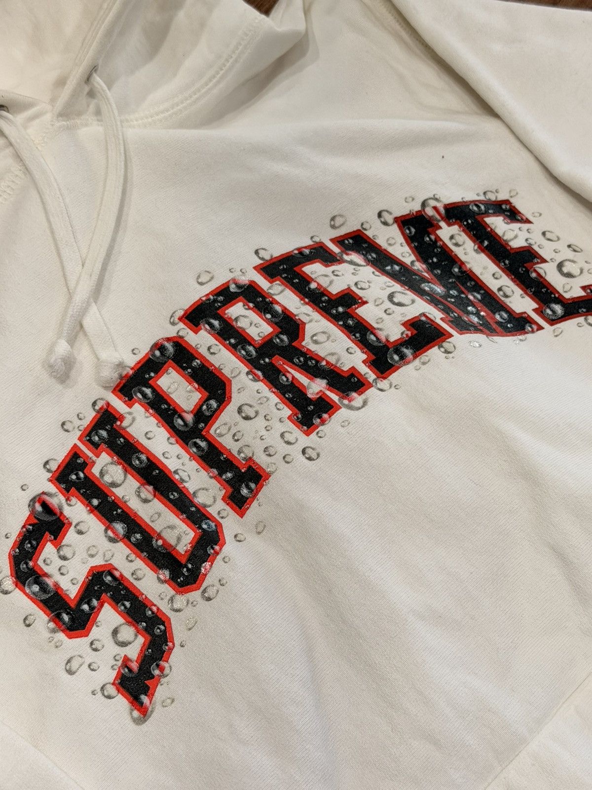 Supreme Supreme Water Arc Logo Hoodie - Medium Size US M / EU 48-50 / 2 - 3 Thumbnail