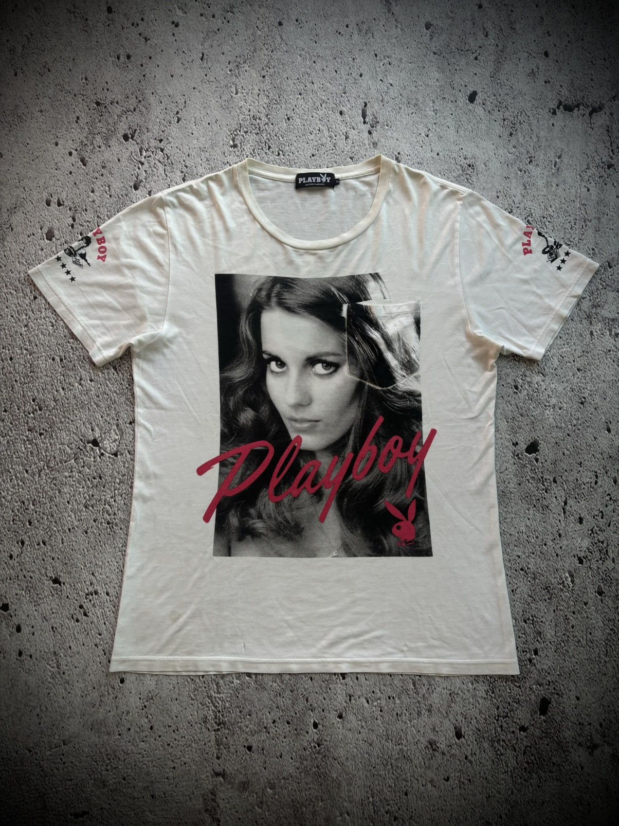 Hysteric Glamour Hysteric Glamour Playboy Pocket Tshirt Size US M / EU 48-50 / 2 - 1 Thumbnail
