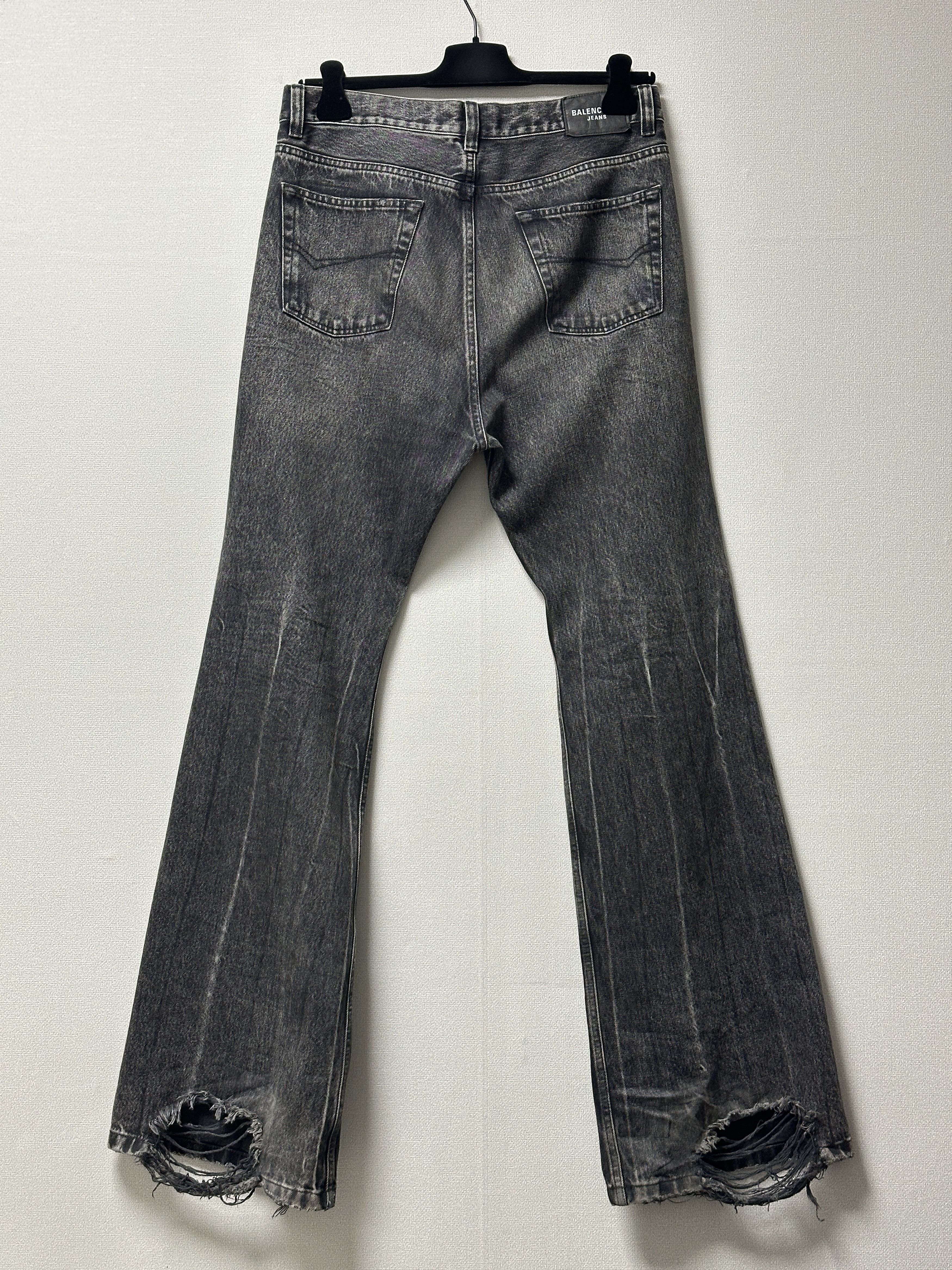 Balenciaga Balenciaga "Lost Tapes" Flared Jeans Size US 32 / EU 48 - 2 Thumbnail