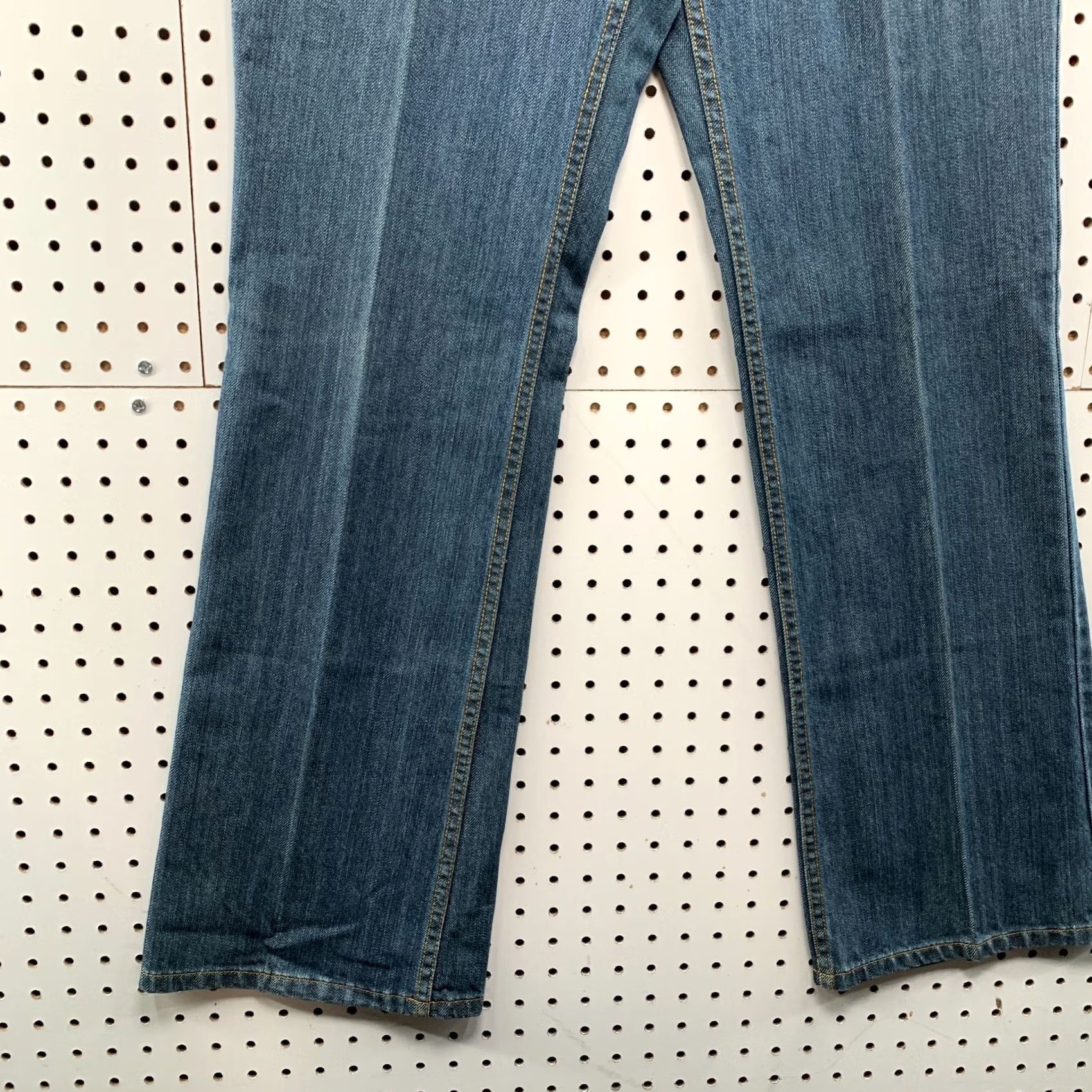 Michael Kors Michael Kors Denim Bootcut Jeans Womens 12 Blue Fits 33x32 Zip Pockets Size 34" / US 12 / IT 48 - 5 Thumbnail