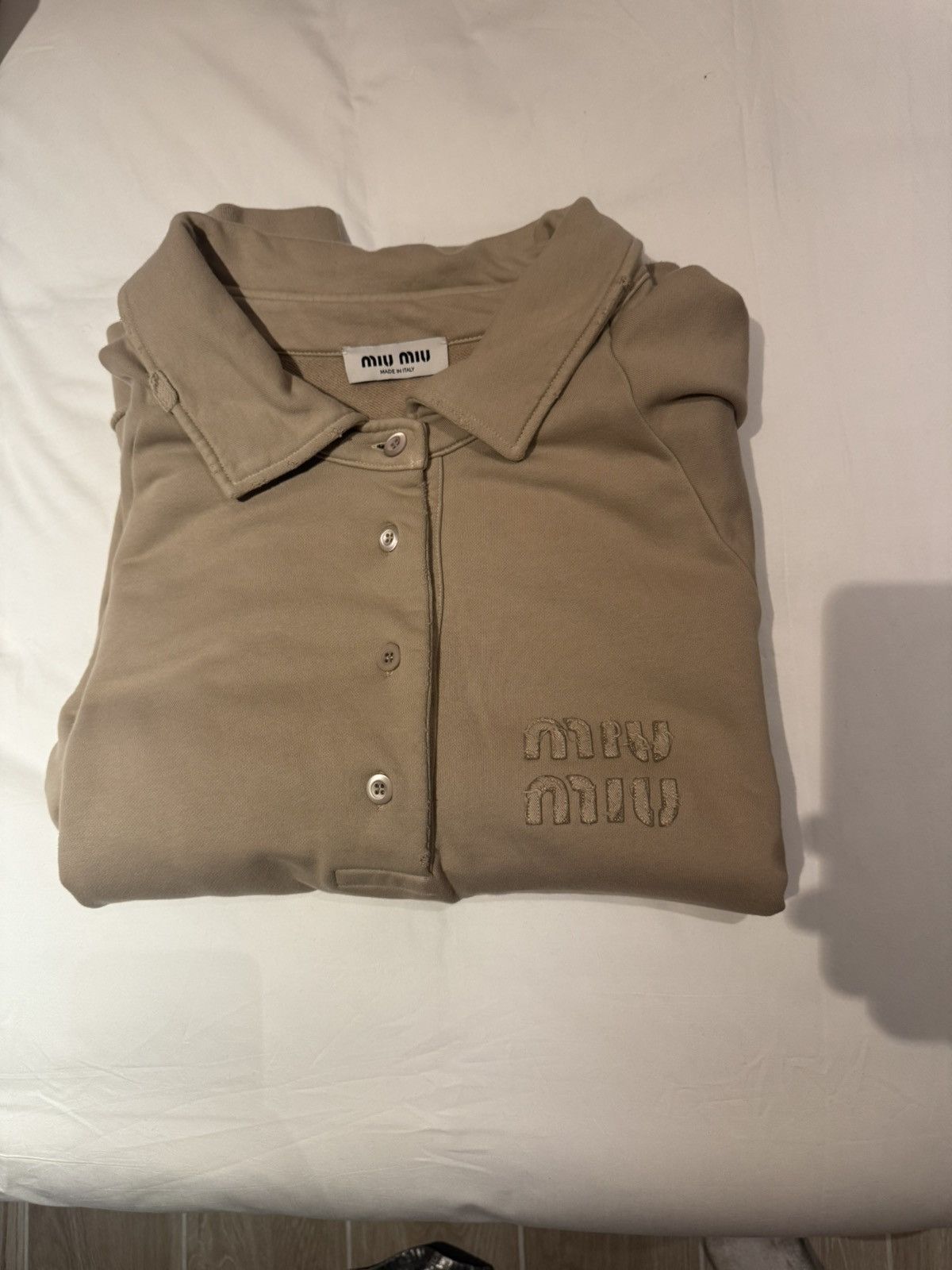 Miu Miu Miu Miu Polo Crewneck Size US S / EU 44-46 / 1 - 4 Thumbnail