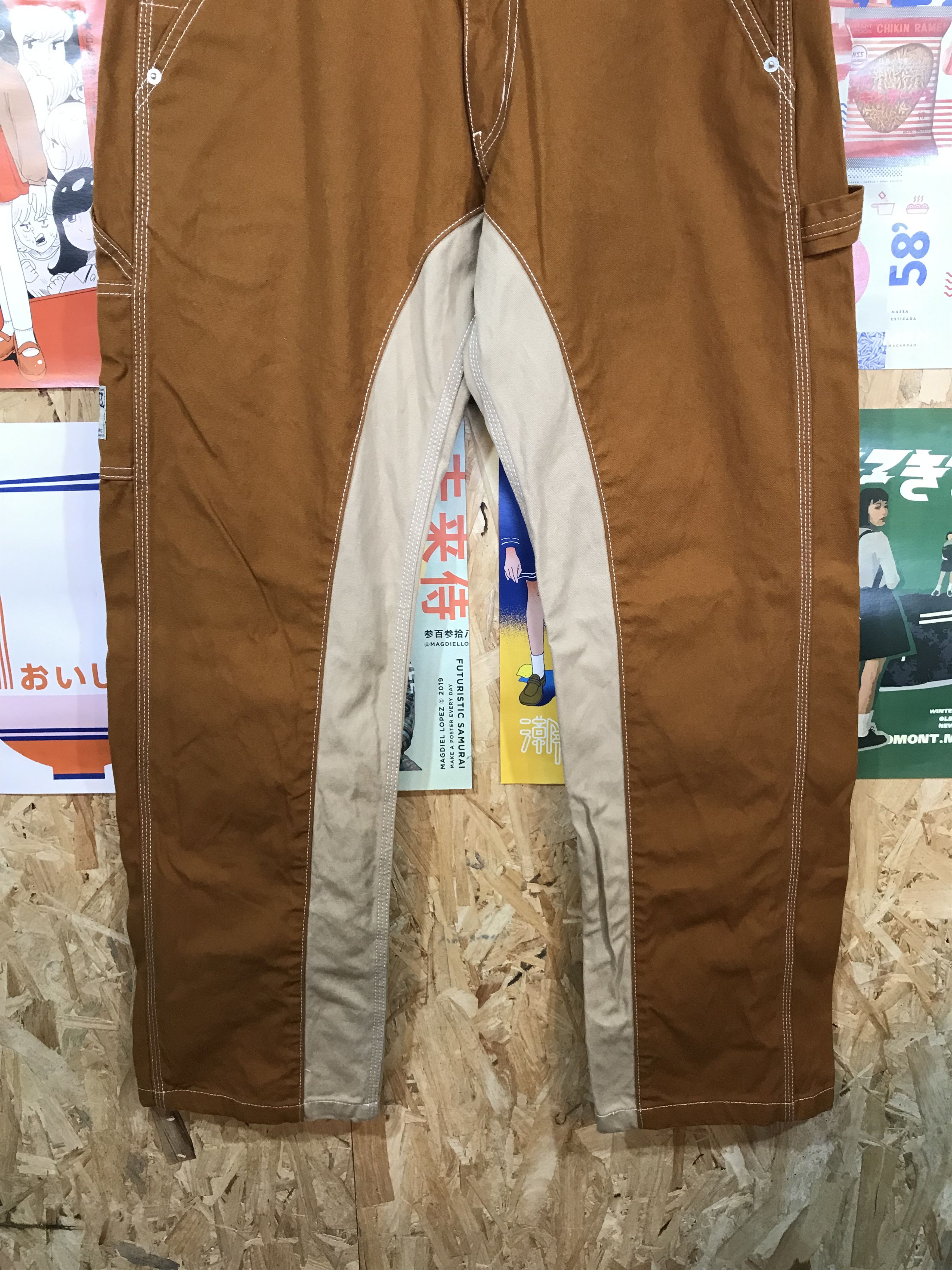 KOJIMA GENES Kojima Genes 2 Colour Carpenter Denim Pants Size US 31 - 3 Thumbnail