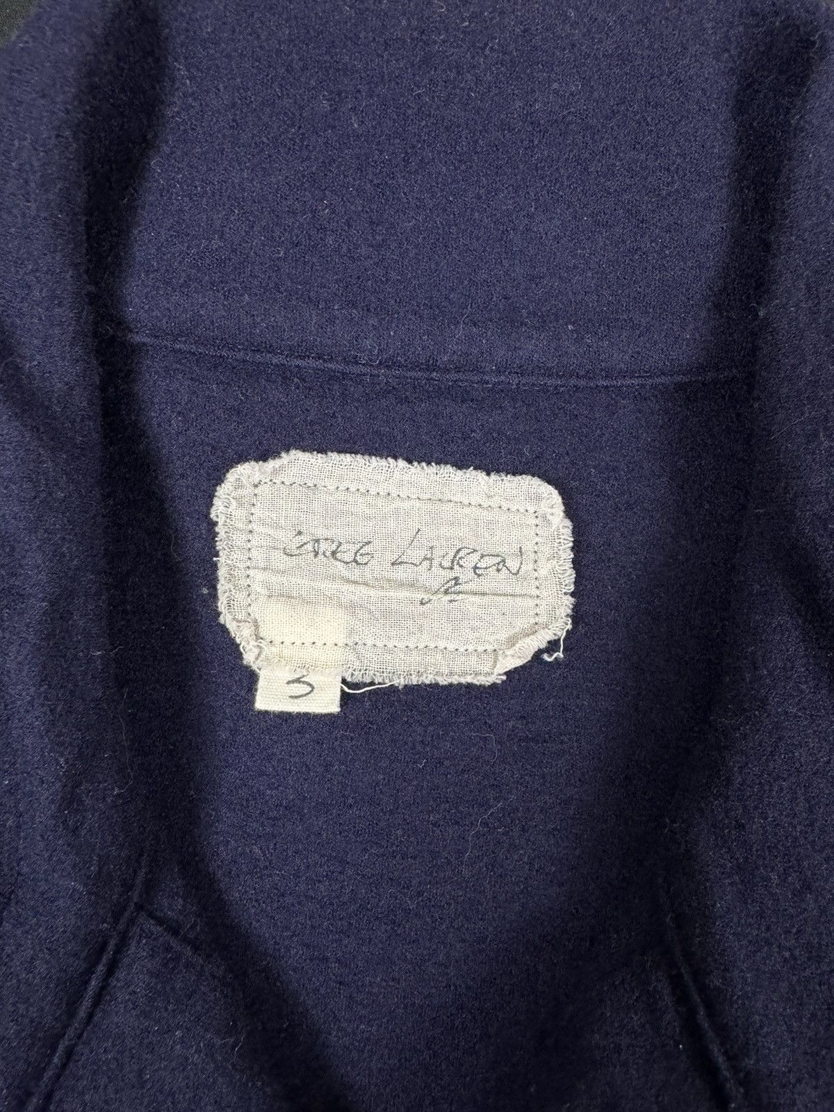 Greg Lauren Navy Denim Edged Boxy Size US L / EU 52-54 / 3 - 4 Thumbnail