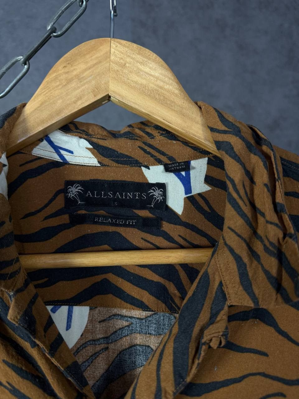 Allsaints Allsaints art crazy hawaiian shirt Size US S / EU 44-46 / 1 - 5 Thumbnail