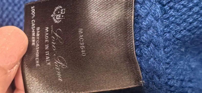 Loro Piana LORO PIANA Volcano collar cashmere sweater Size S / US 4 / IT 40 - 4 Thumbnail